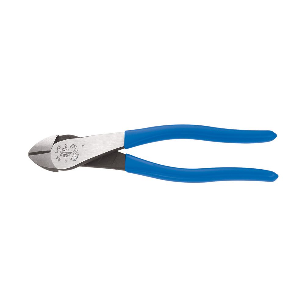 KLEIN TOOLS J203-8 Long Nose Plier Straight 2-5/16 in L x 1/2 in T Jaw