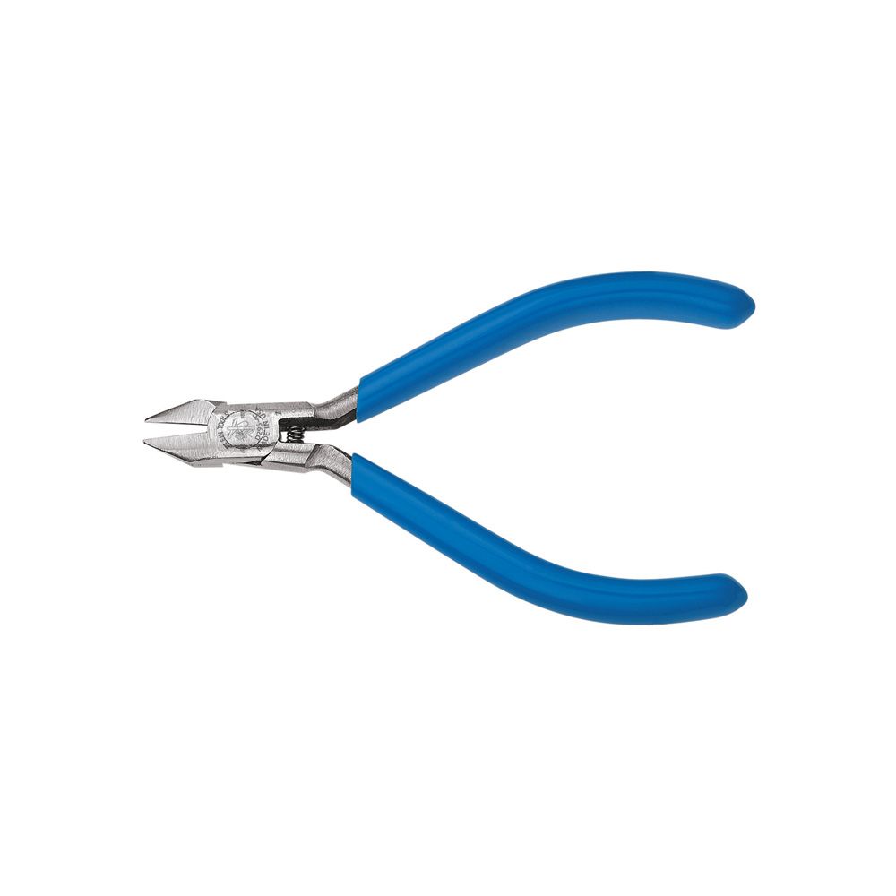 Product image for KLEIN D295-4C TOOL PLIER CUTTERS D 4-3/16"L MIDGET TAPERED NOSE DIAGONAL W/ MIDGET JAW PLASTIC DIPPED HANDLES