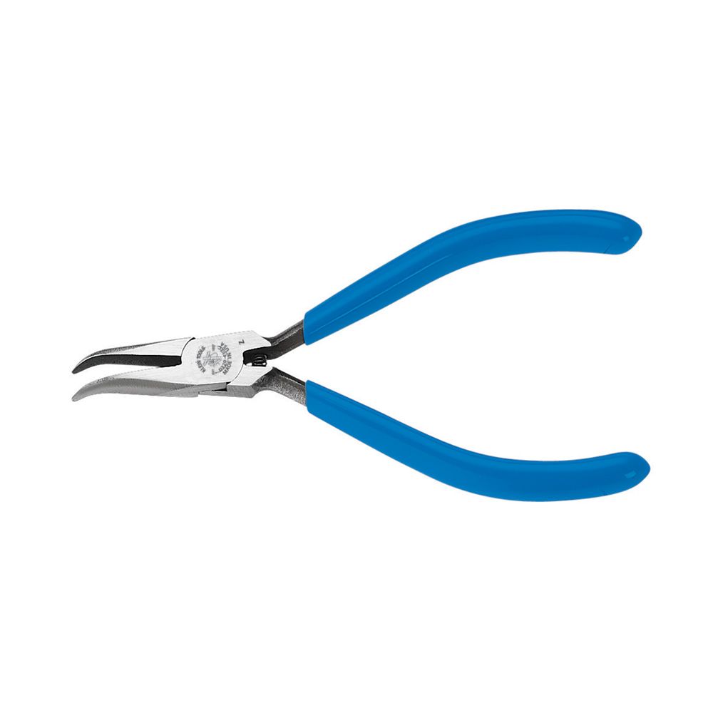 Product image for Plier midget curved cha" nose 4"