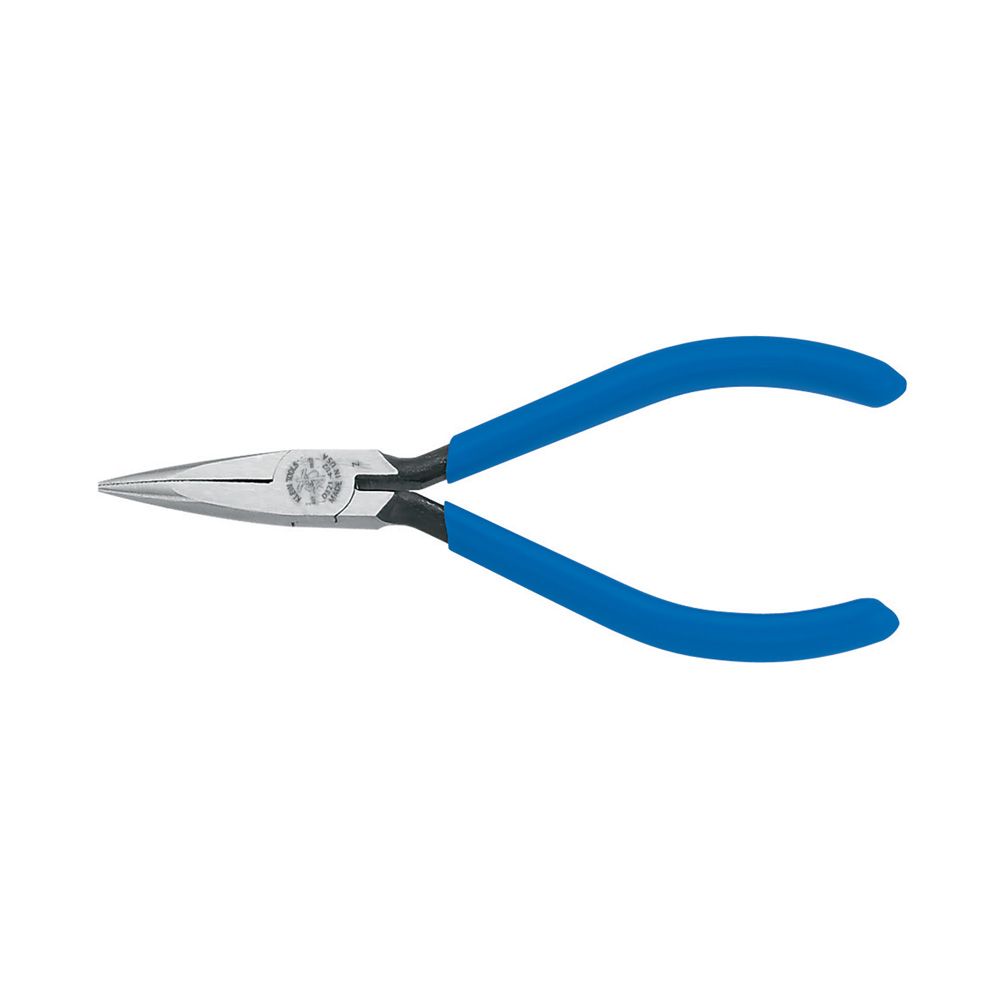 Product image for KLEIN D321-41/2C TOOL PLIER MIDGET 4-3/4"L SLIM NOSE W/ COIL SPRG PLASTIC DIPPED HANDLES