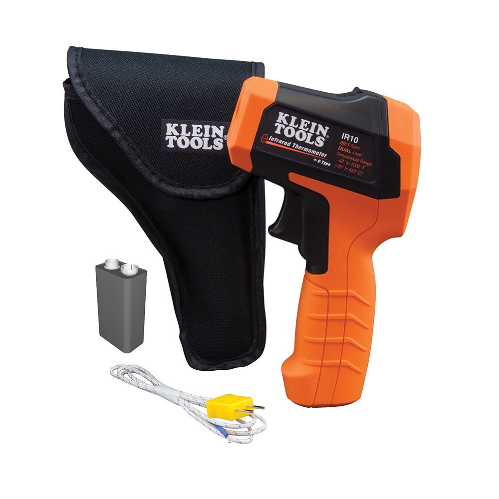 KLEIN IR10 METER IR TEMP METER 20 TO 1 DUAL LASER