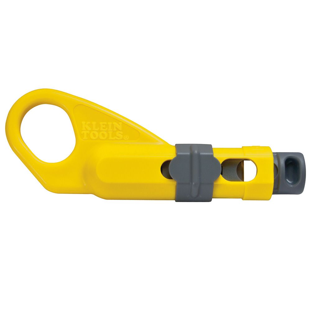 Product image for KLEIN VDV110-095 TOOL STRIPPER COAX CABLE RADIAL