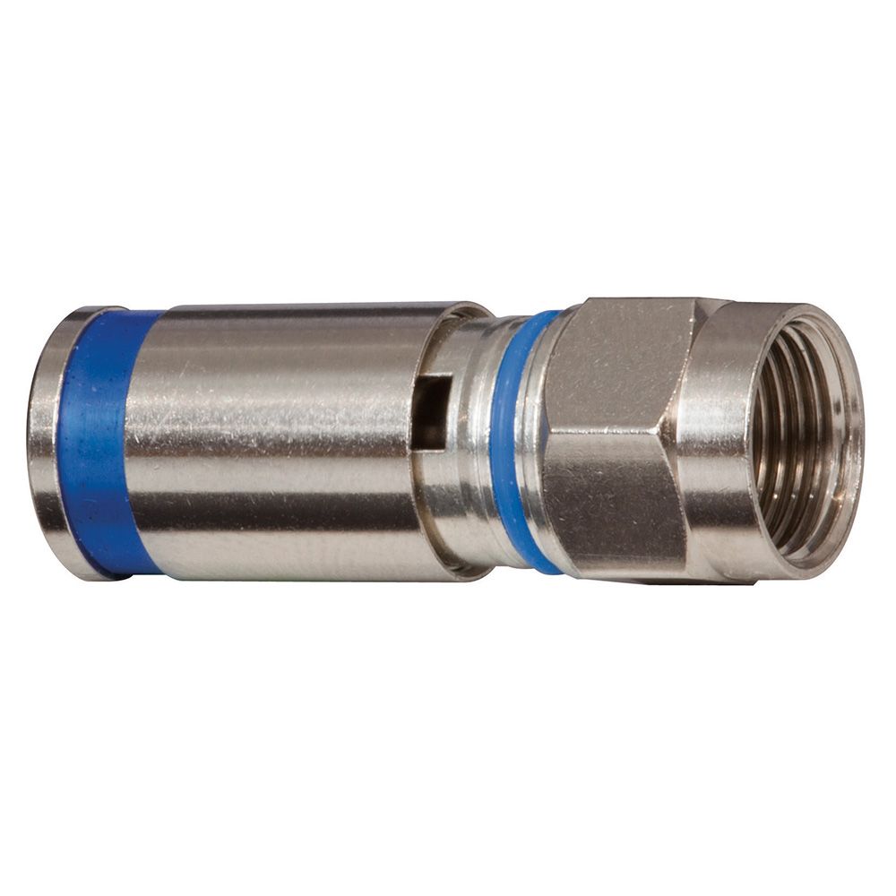 Product image for KLEIN VDV812-624 CONNECTOR COMPRESSION RG6/6Q MALE 50/PK