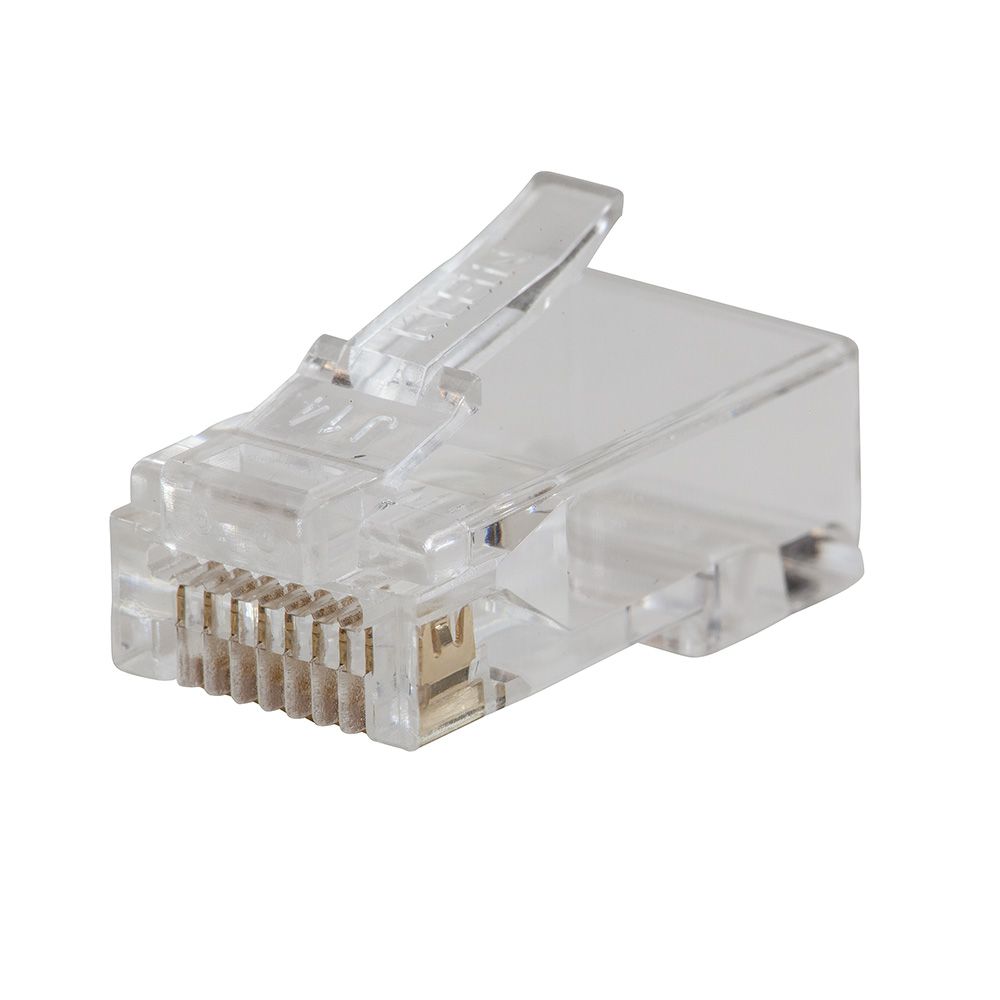 Product image for KLEIN VDV826-762 CONNECTOR RJ45 PASS THRU 200/PACK