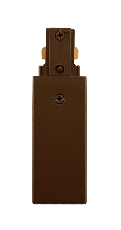 Product image for Trac-Lites End Feed Connector, 1-Circuit, Black