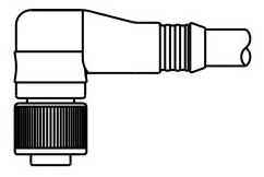 Product image for BRADH 804001C02M060 1200651341 MIC 4P FP 6MTR