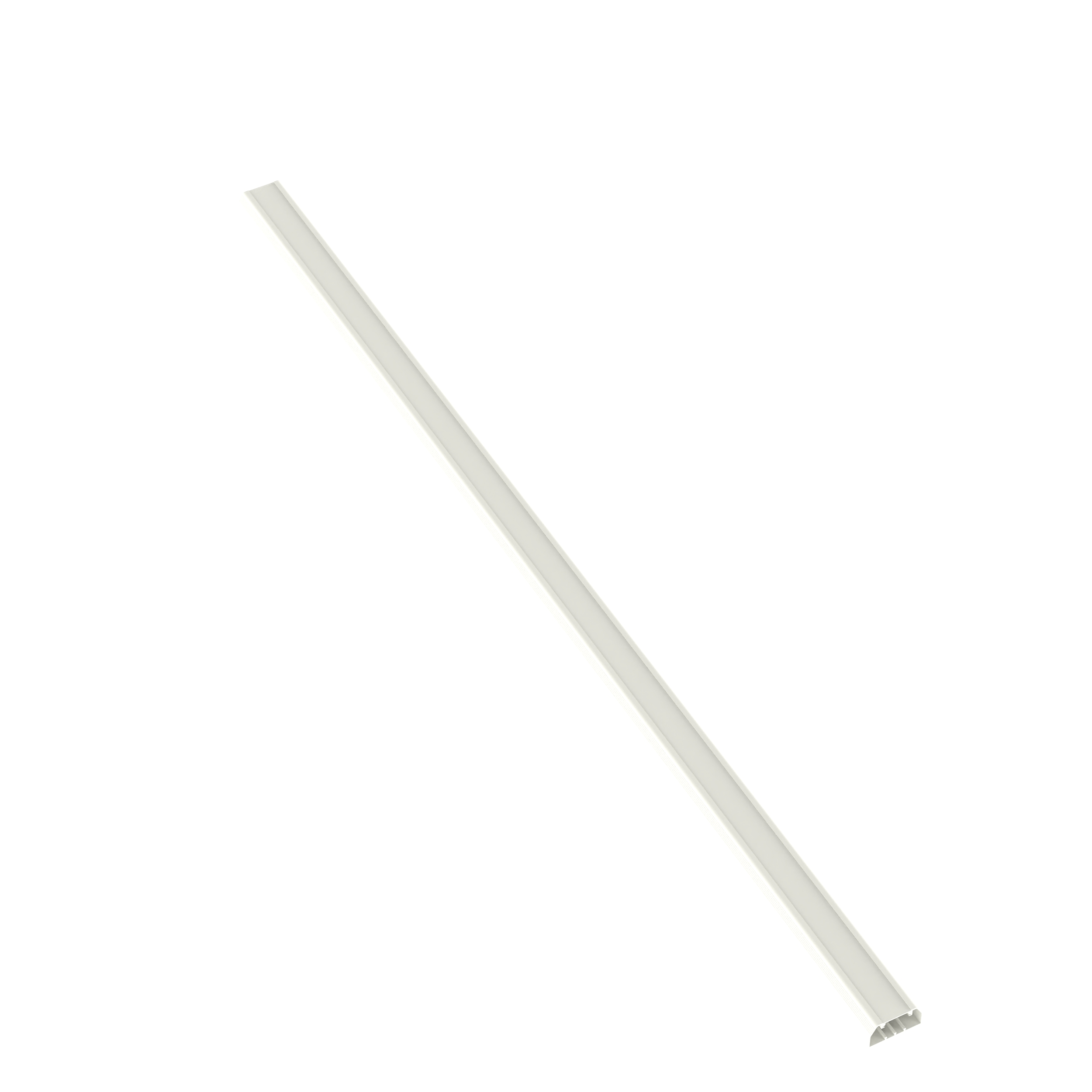 Product image for Surface Raceway, TG-70 Surface Raceway, 10 ft, Off White