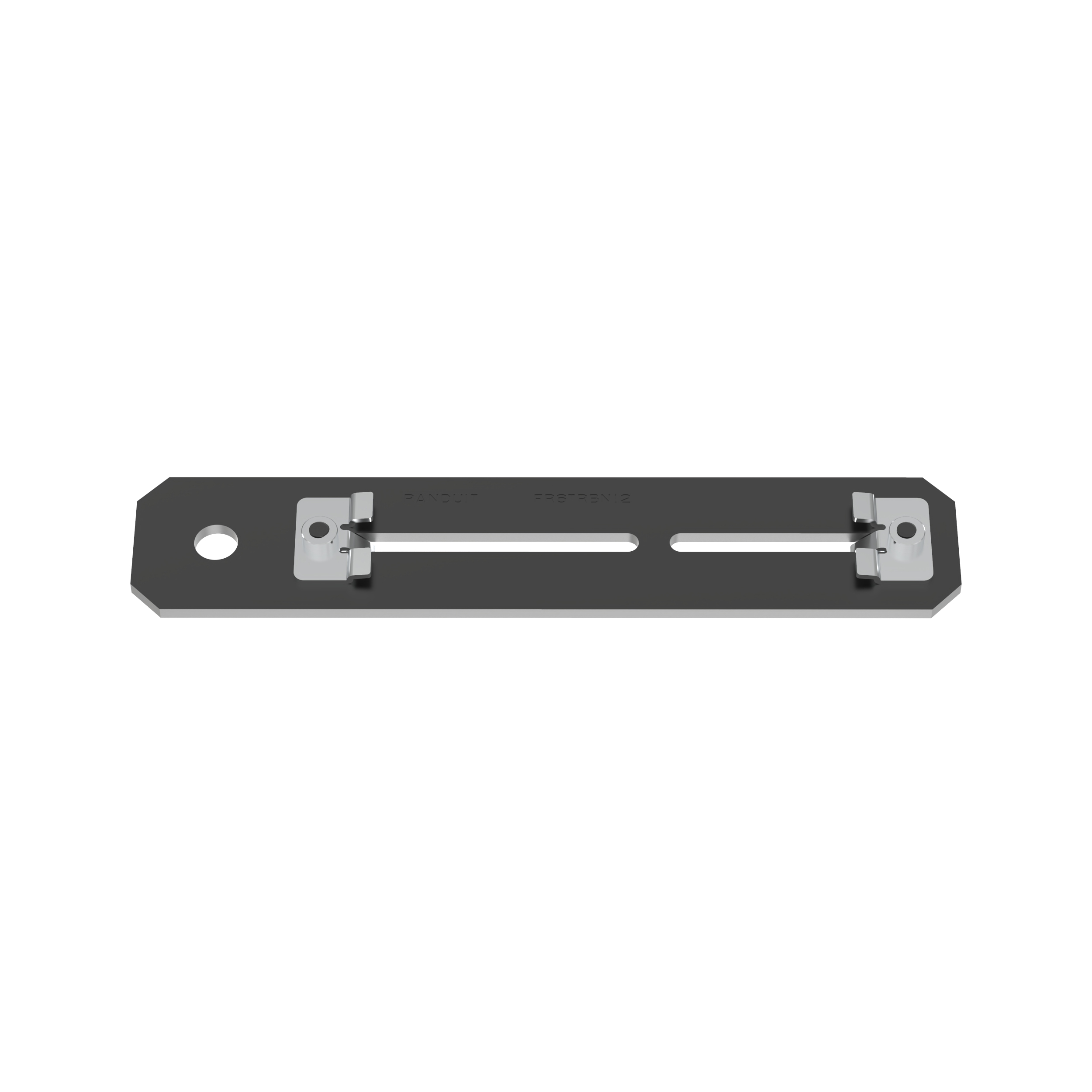 Product image for PANDUIT FR6TRBN12 BRACKET FIBERRUNNER 1/2"ROD QUICKLOCK 4"X4"- 6"X4"