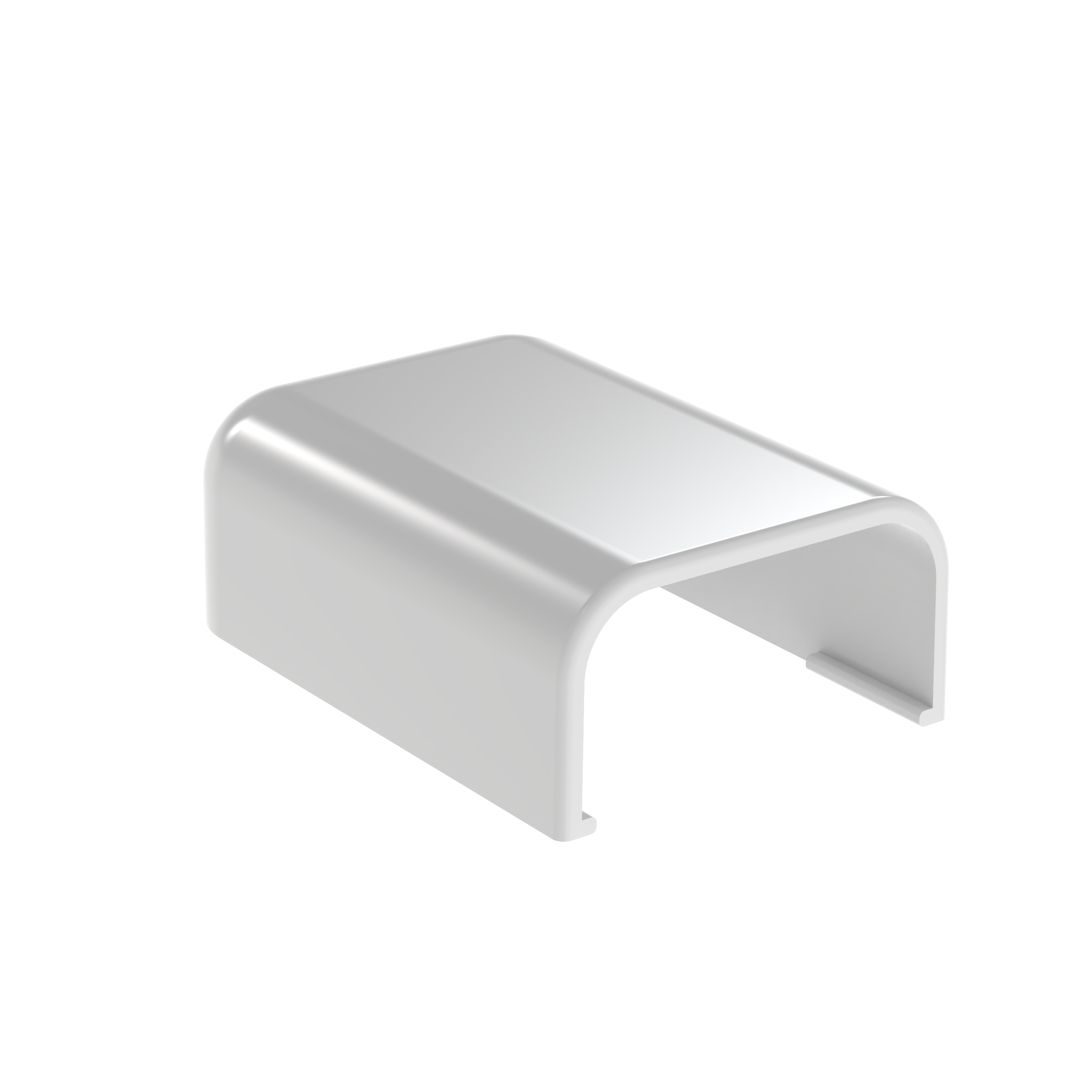Product image for PANDUIT ECF5WH-E DUCT LATCH END CAP