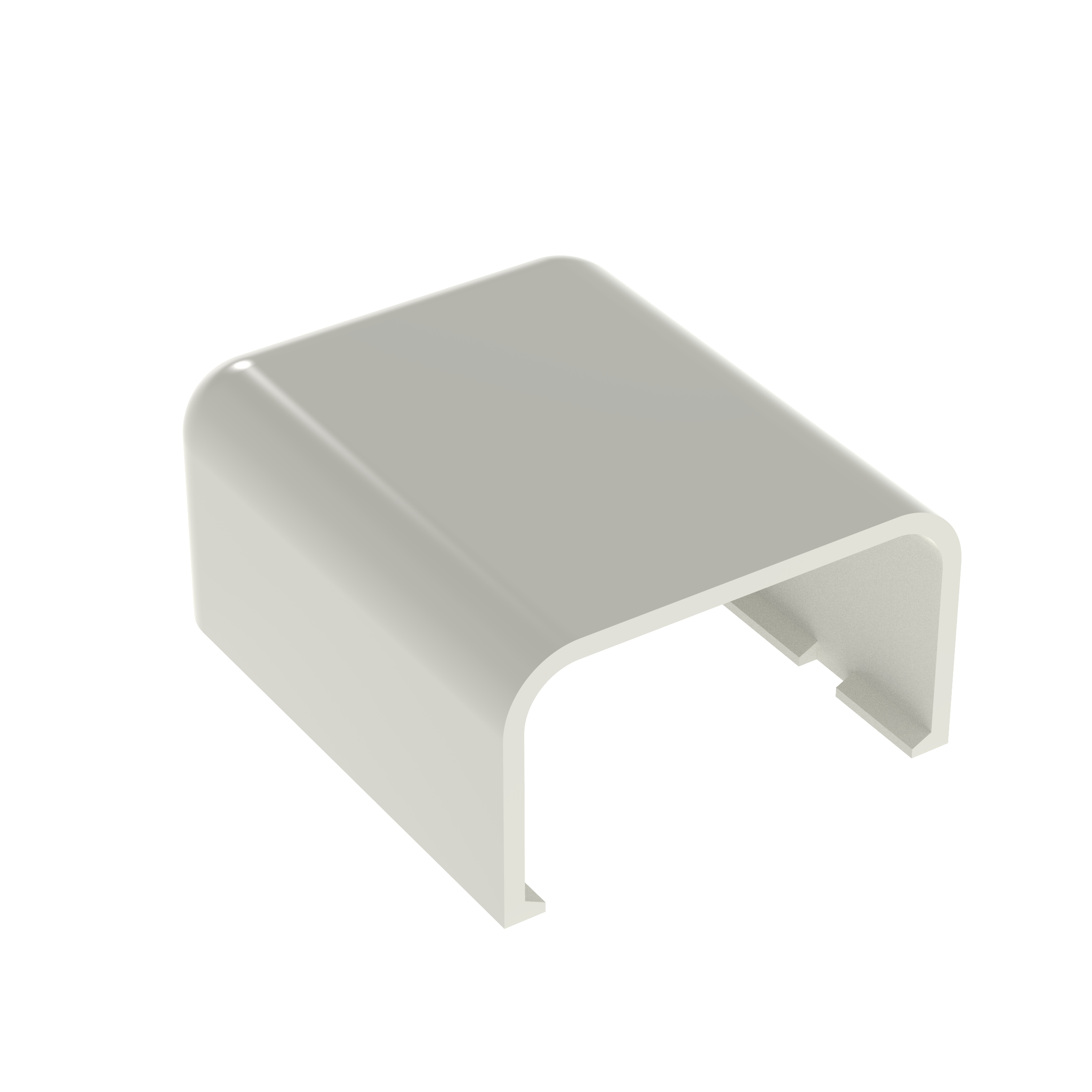 Product image for PANDUIT ECF10IW-X END CAP FOR LOW VOLTAGE APPLICATIONS 10 PER/PKG