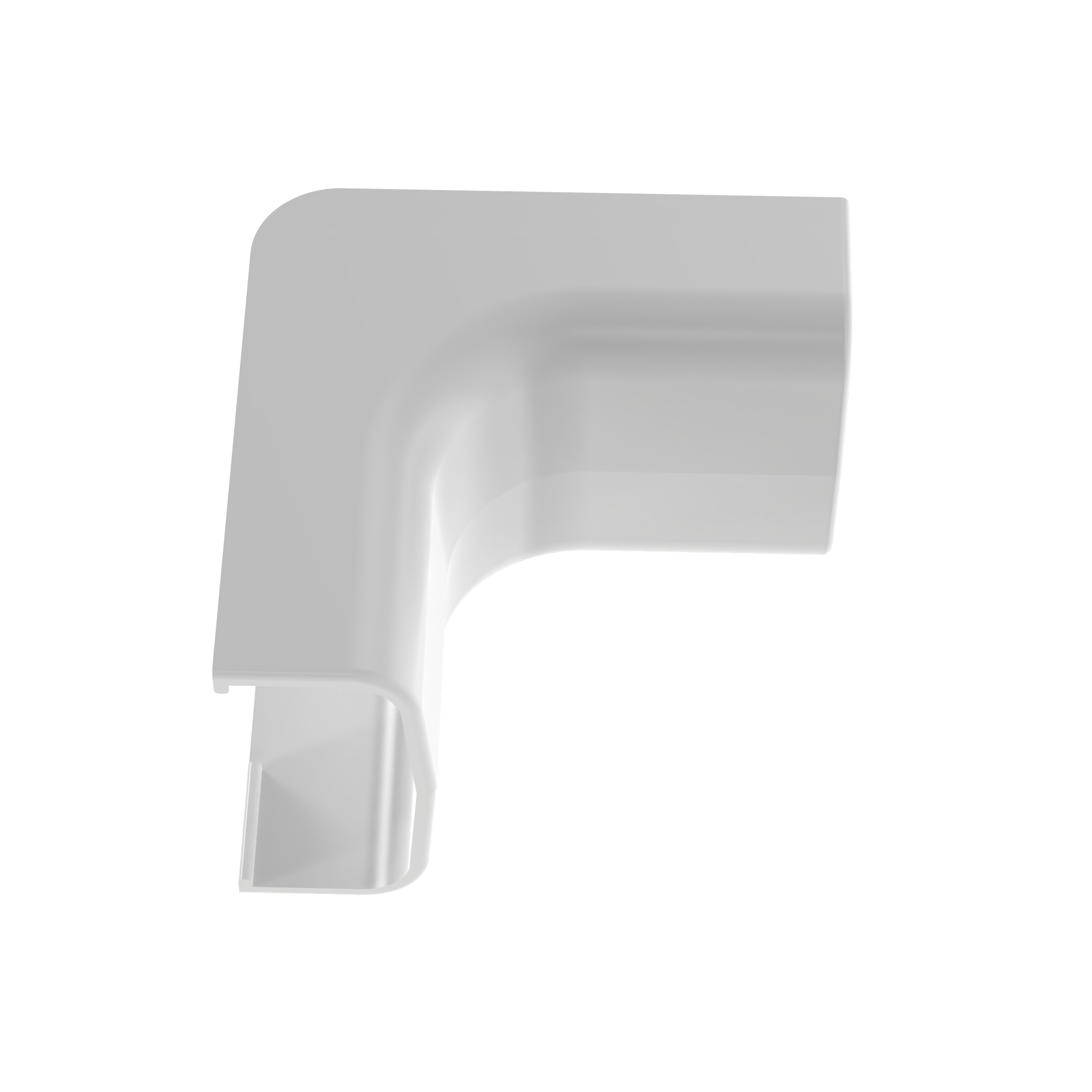 Product image for PANDUIT ICF5WH-E RACEWAY FITTING INSIDE CORNER WHITE