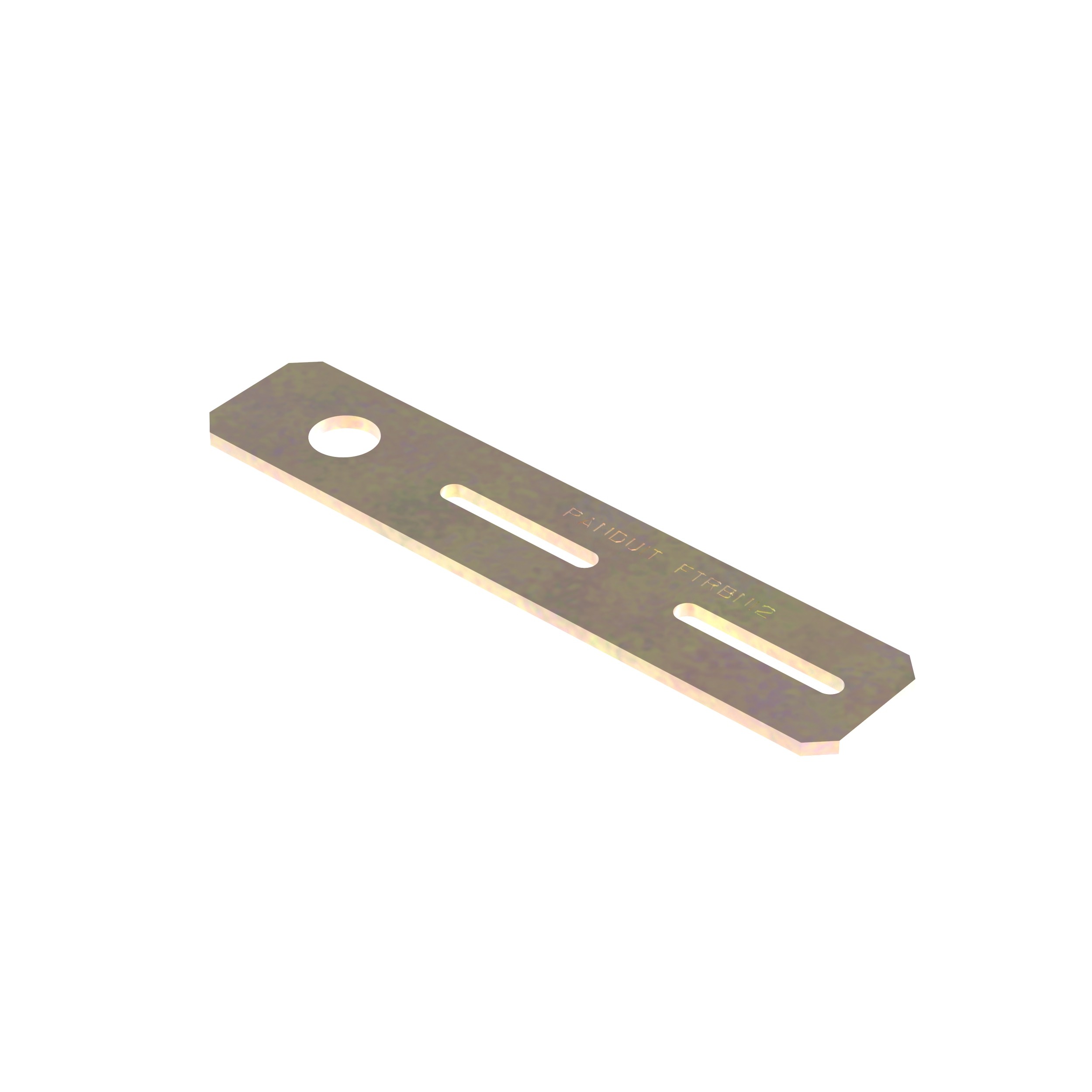 Product image for PANDUIT FTRBN12 BRACKET FOR 2X2- 4X4 FIBER DUCT FOR 1/2"ROD THREADED