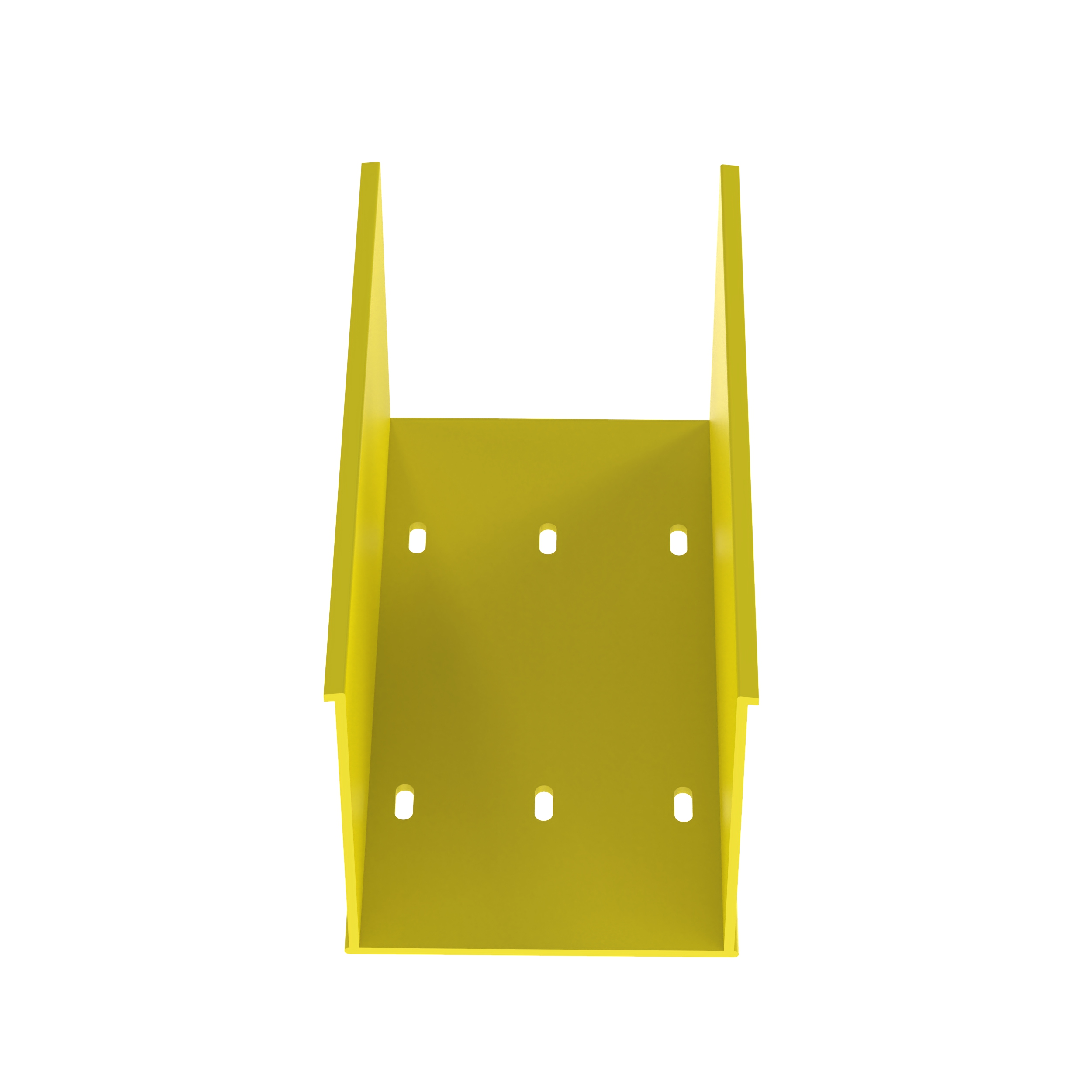 PANDUIT S4X4YL6NM CHANNEL SOLID WALL NO MTG HOLES 4X4