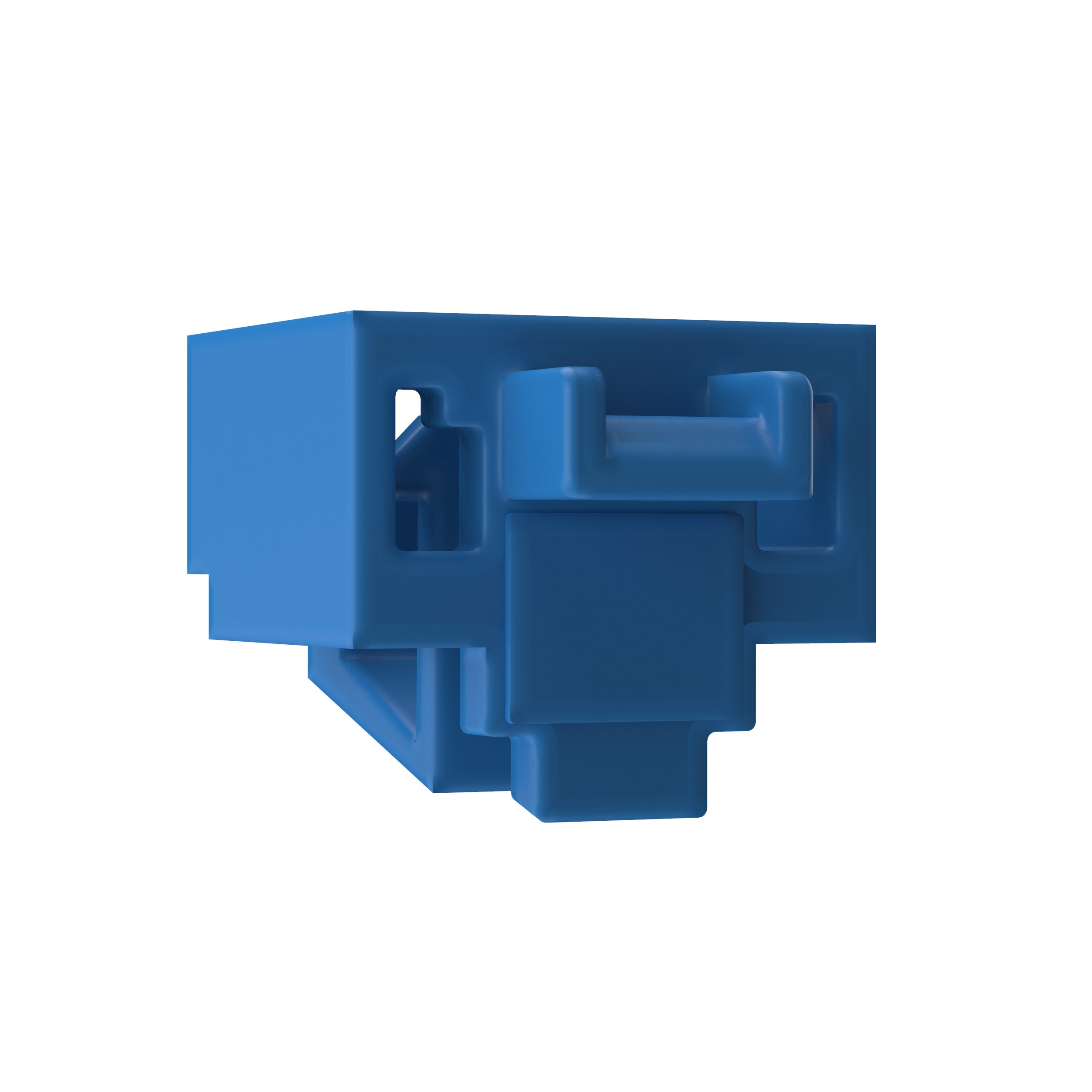 Product image for RJ45 Jack Module Block-Out Device, Blue