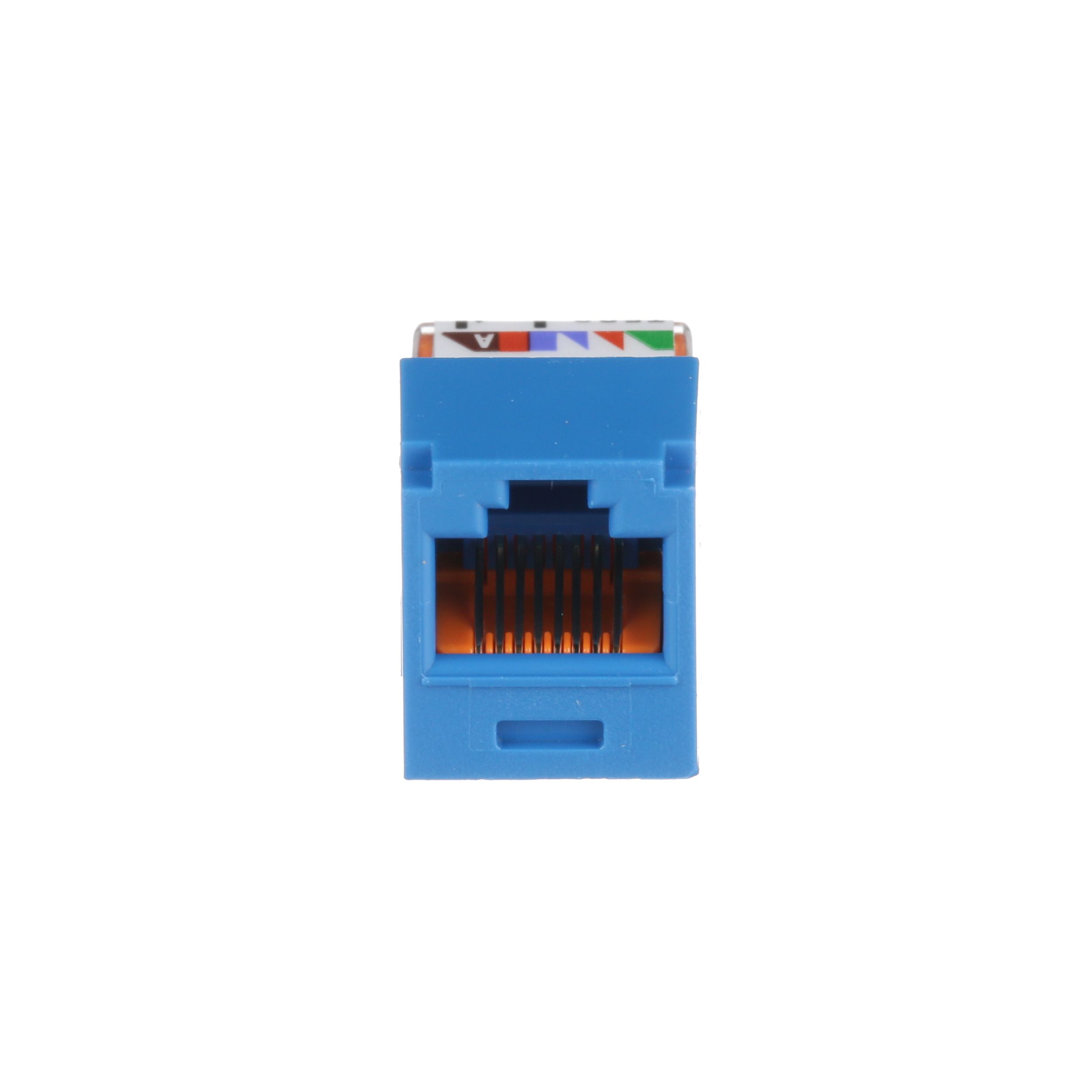 Product image for PANDUIT CJ588BUY JACK CAT5E BLUE MINI COM MODULE