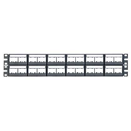 Product image for PANDUIT CPPL48WBLY PATCH PANEL 48PORT