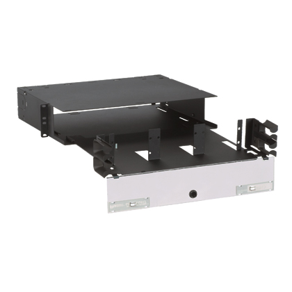 PANDUIT FRME2U ENCLOSURE FOR FIBER OPTIC HOLDS UP TO SIXFAP OR FMP ADAPTER PANELS RACKMOUNT