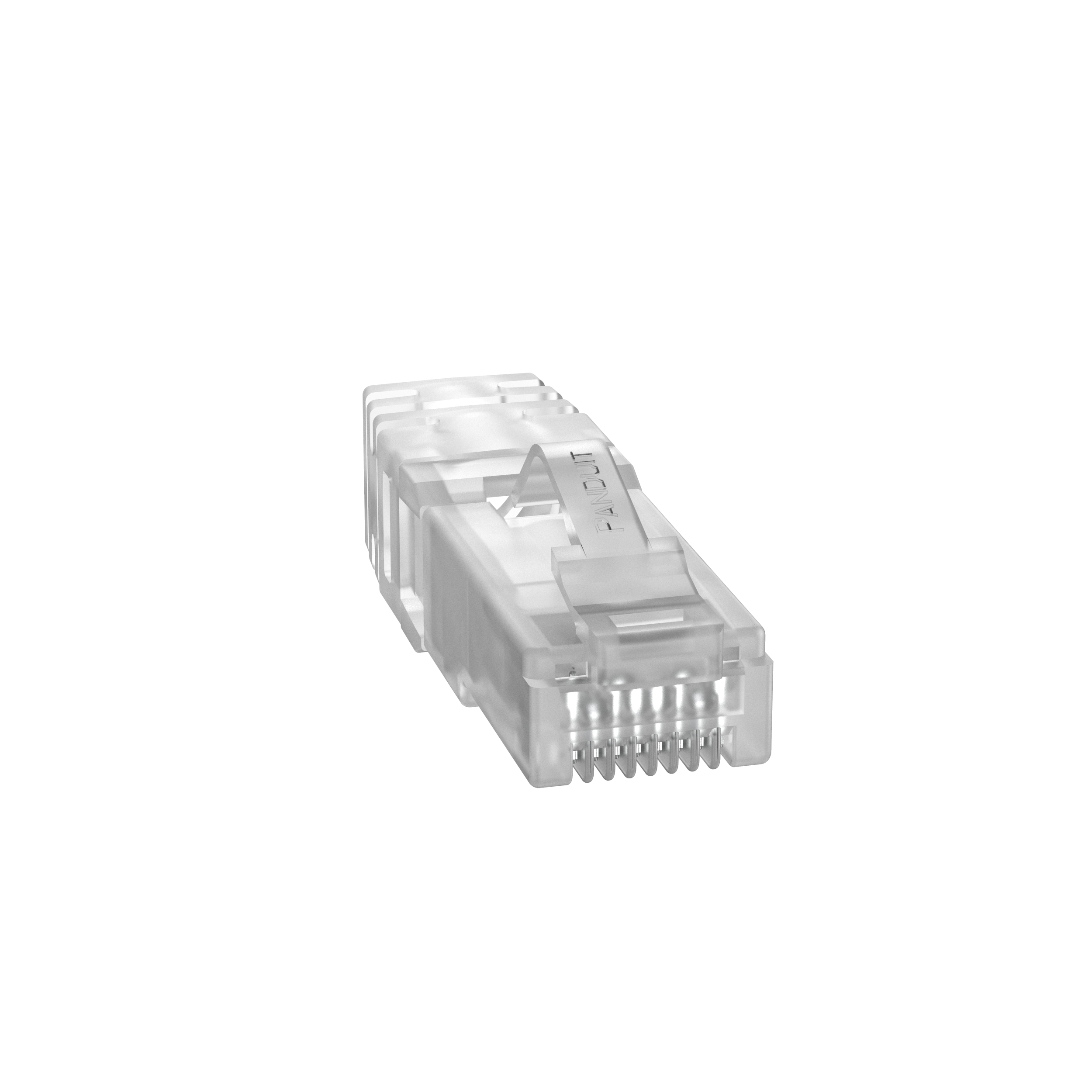 Product image for Pan-Plug® Modular Plug, Category 6A, 24 AWG, 100 Pack