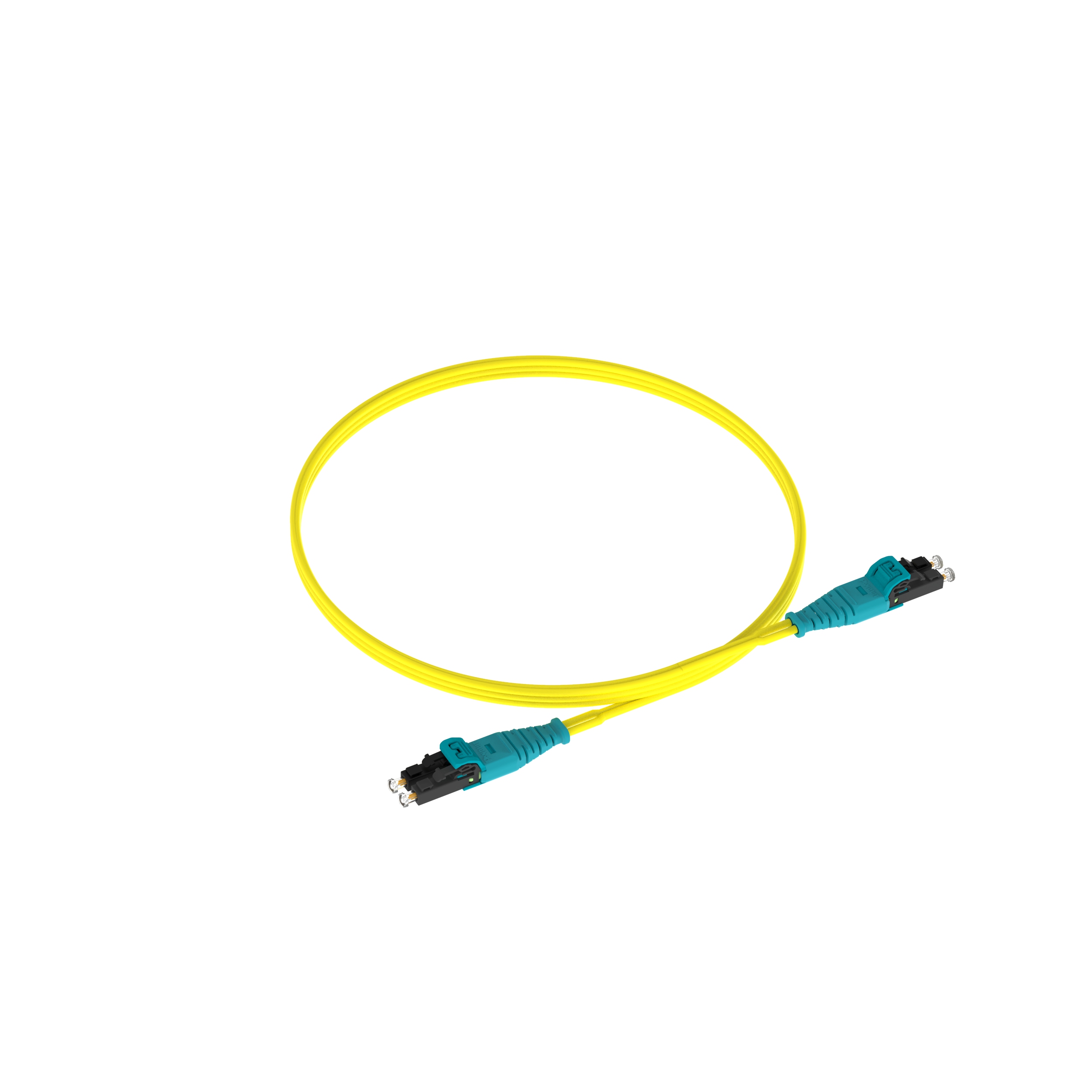 Product image for Opti-Core® 2 Fiber Patch Cord, OS2, LC Push Pull, Riser