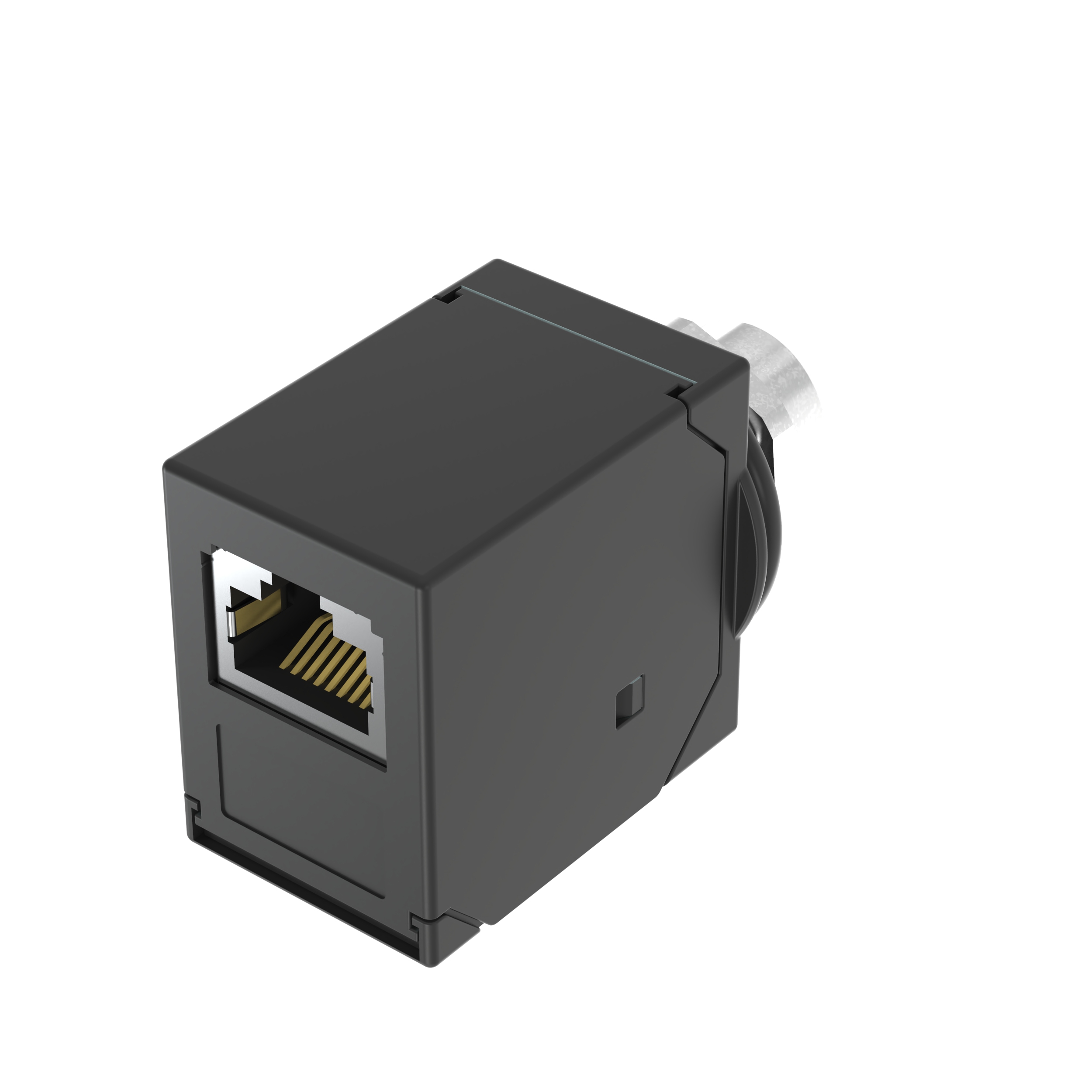 Product image for PANDUIT ICAM12XRJS M12 X-CODE FEMALE TO RJ45 COUPLER ADAPTE