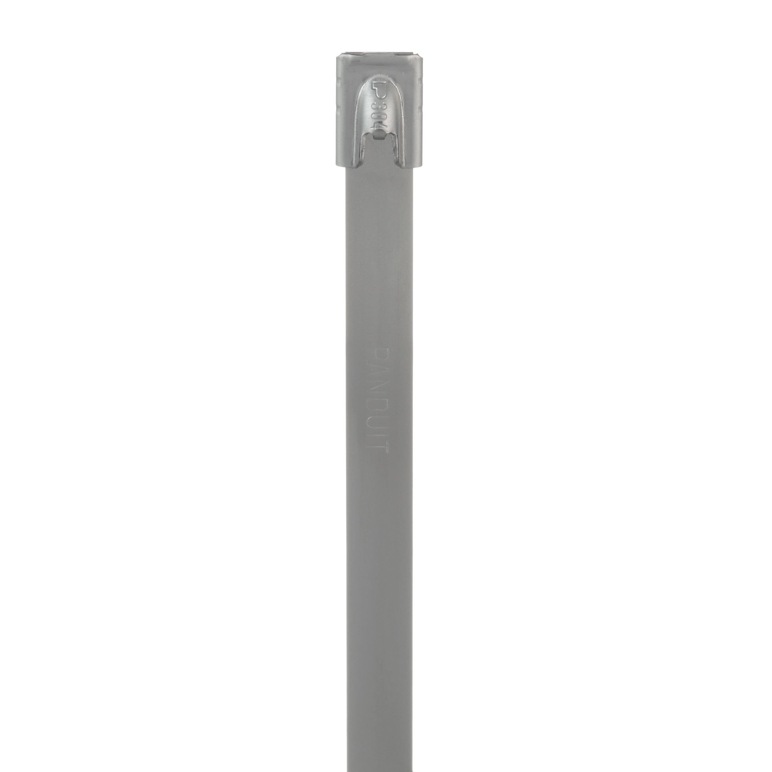 Product image for PANDUIT MLT12H-Q PAN-TY METAL LOCKING 304 S/S 42" 250# TENSILE STRENGTH 12" BUNDLE