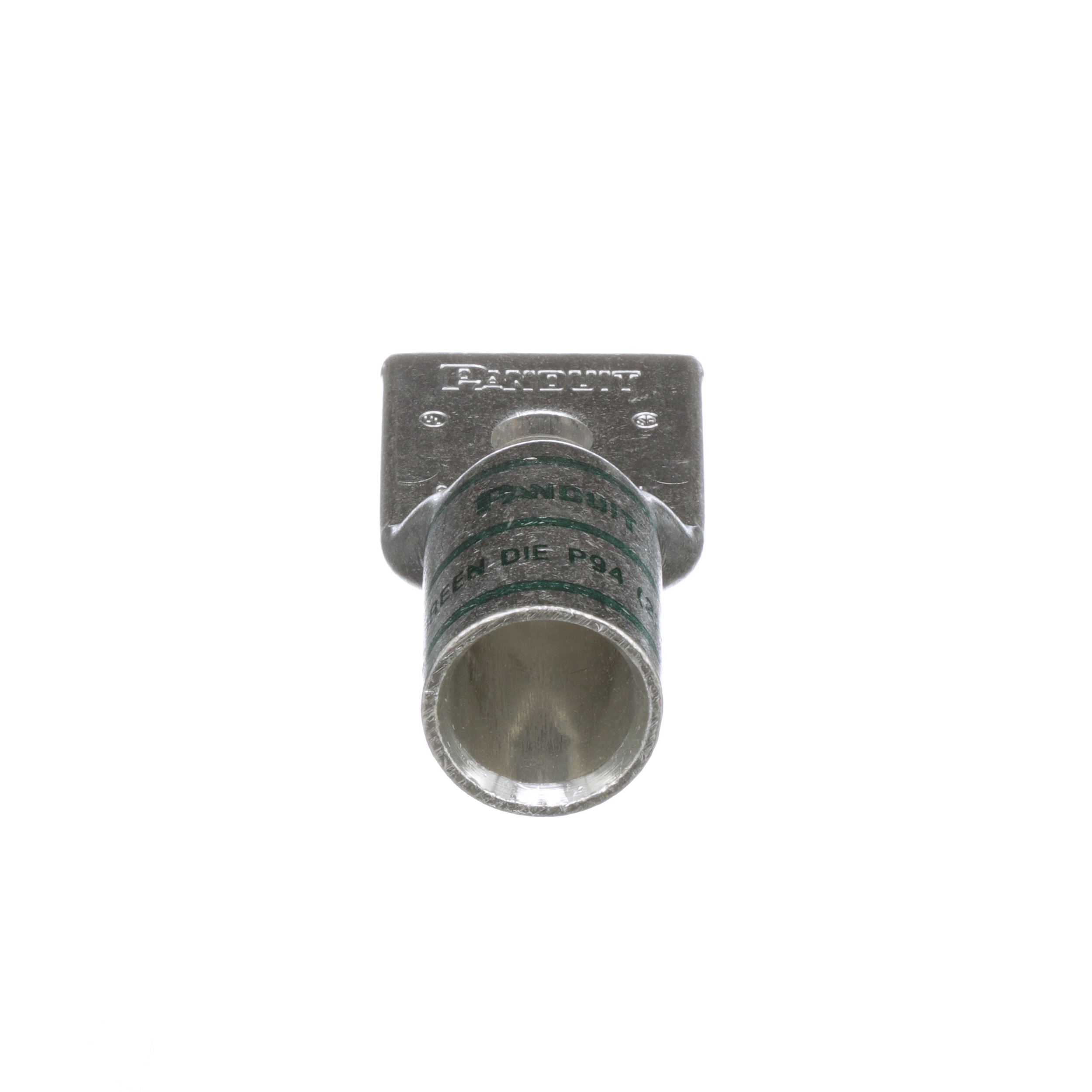 Product image for Pan-Lug™ LCA600-12-6 Comp. Lug, 600, Tin Plt Copper, Strt, One 1/2" Stud, PK6