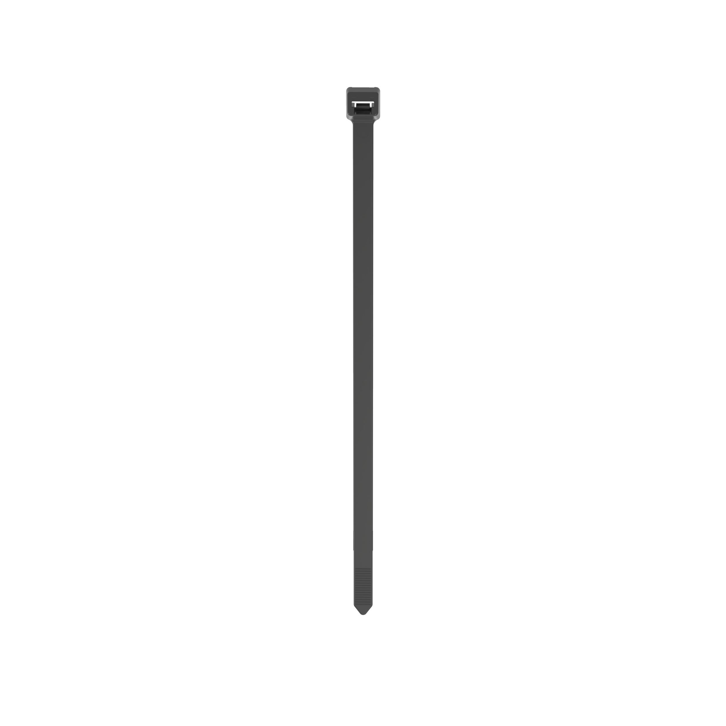 Product image for Pan-Ty® PLT3H-TL0 Cable Tie, Black, UV PA6.6, 11.4"L, 120lb, PK250