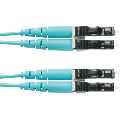 Product image for Opti-Core® 2 Fiber Patch Cord, OM3, LC Duplex, Riser