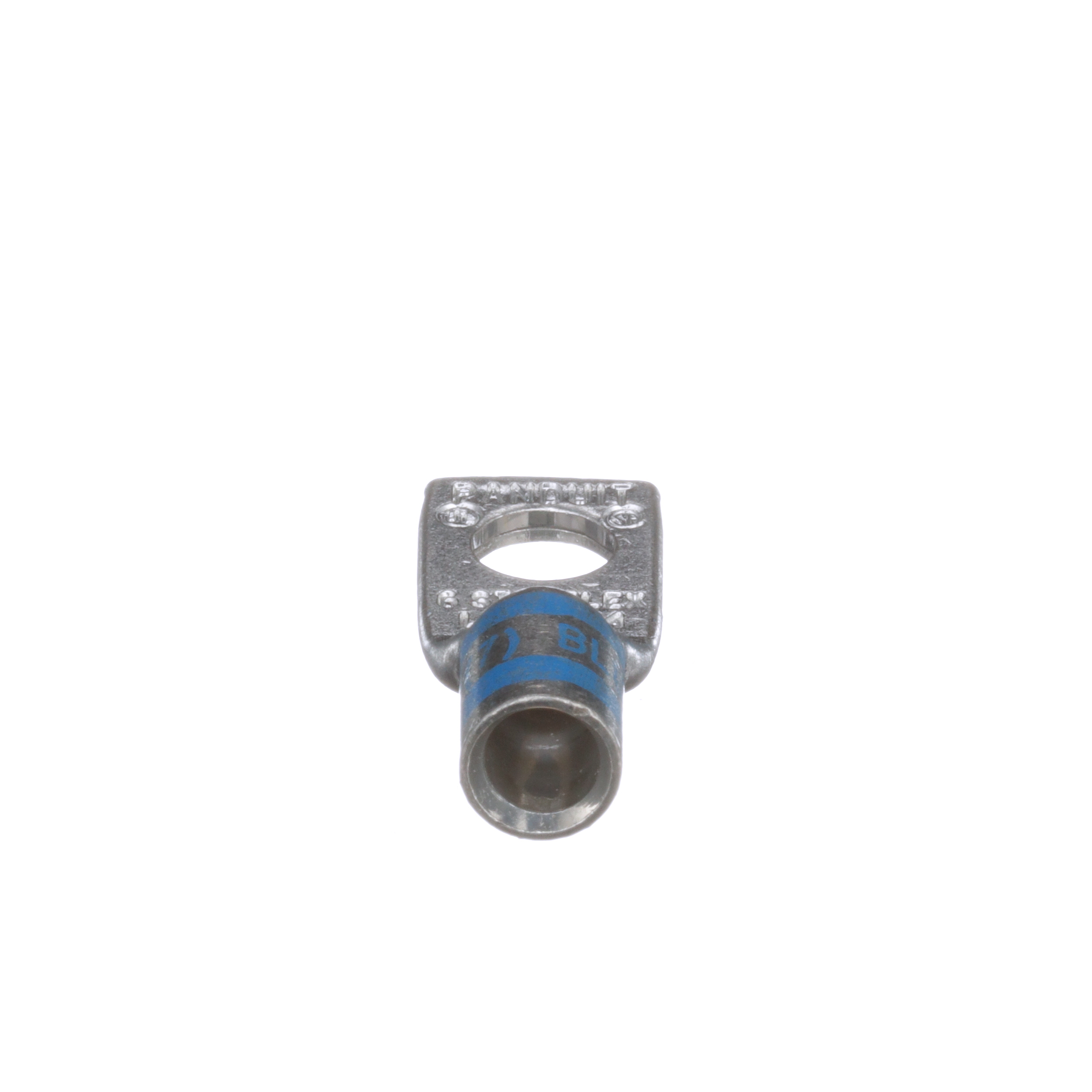 Product image for Pan-Lug™ LCAX6-14-L Comp. Lug, 6, Flex, Tin Plt Copper, One 1/4" Stud, PK50
