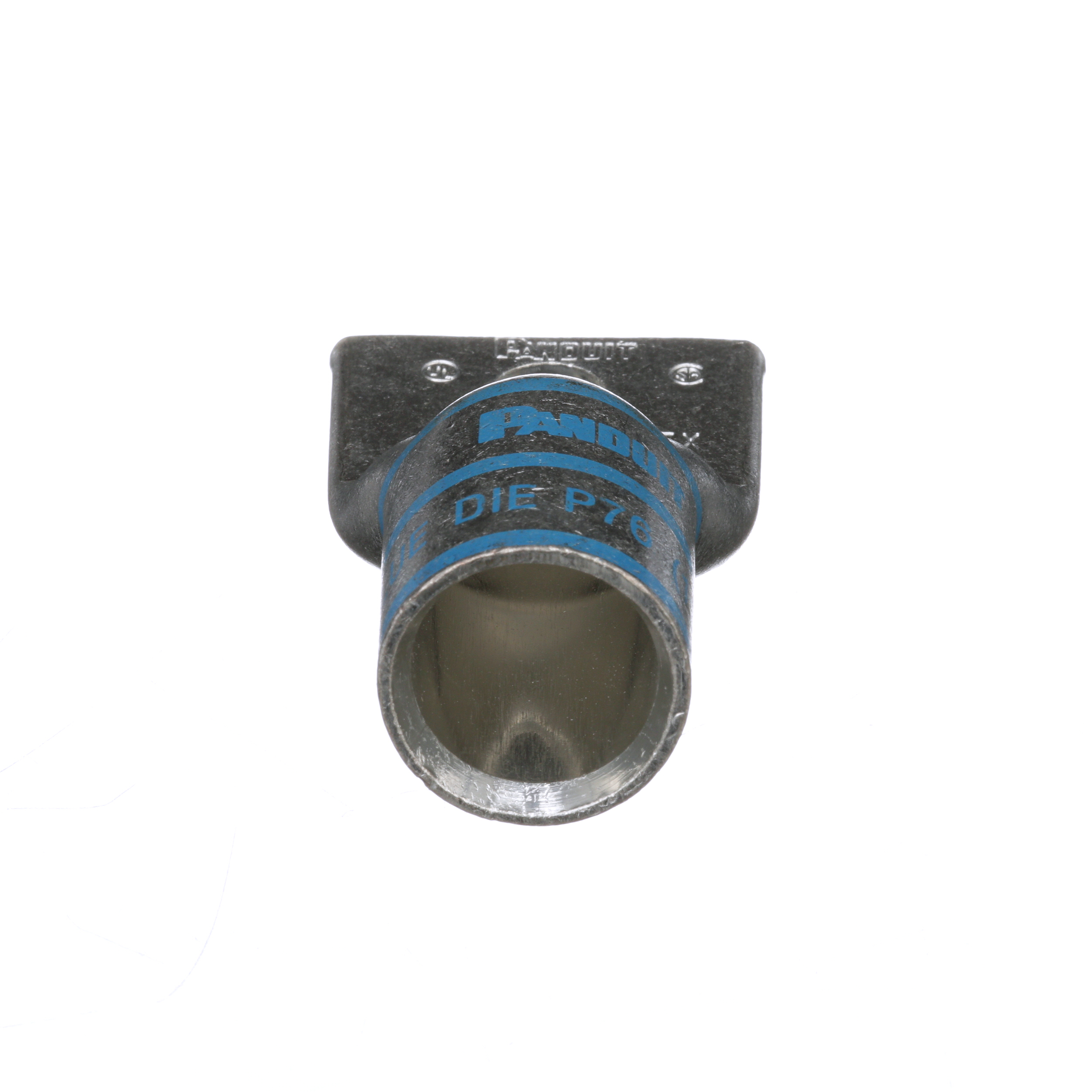 Product image for Pan-Lug™ LCAX350-38-6 Comp. Lug, 350, Tin Plt Copper, Strt, One 3/8" Stud, PK6