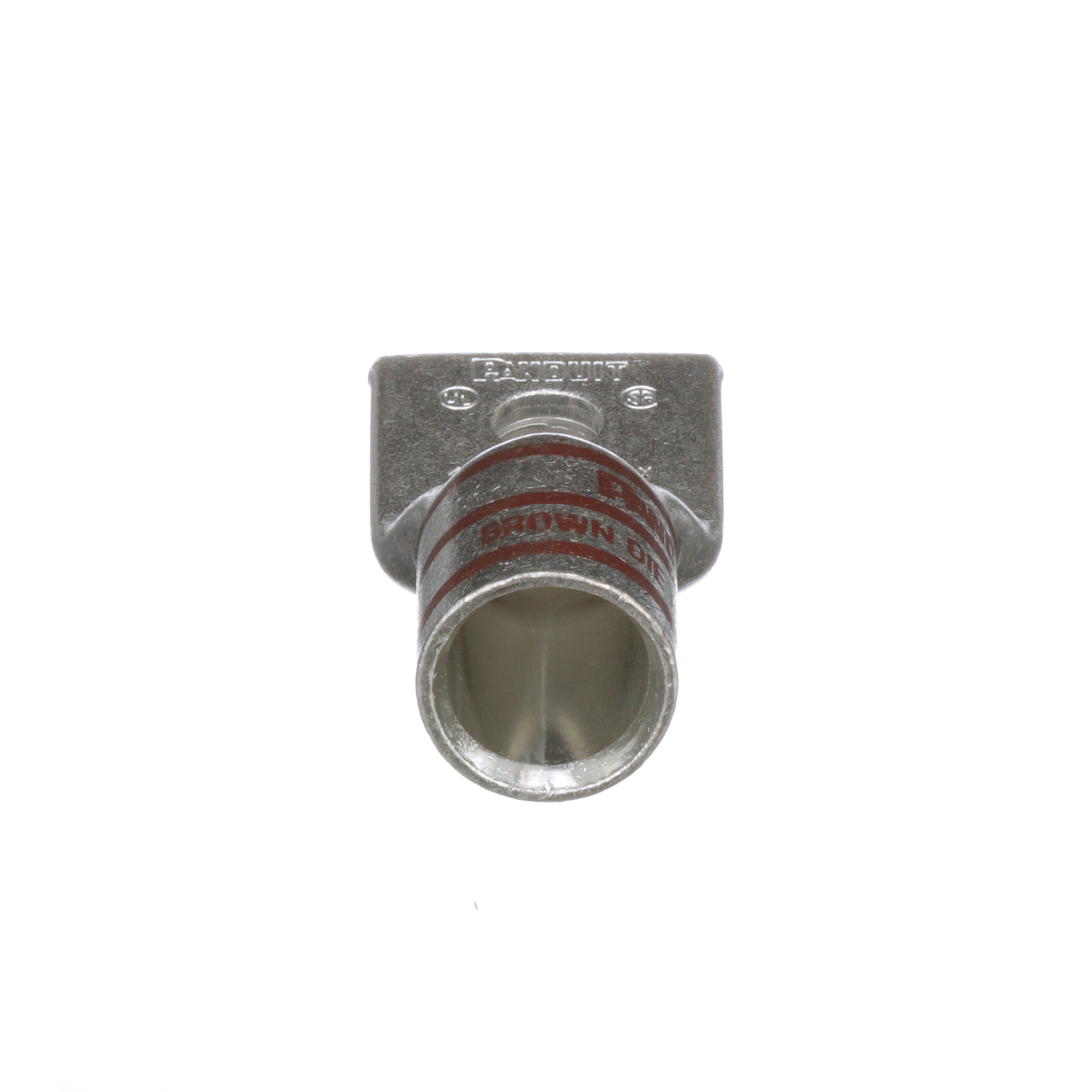 Product image for Pan-Lug™ LCAX450-12-6 Comp. Lug, Tin Plt Copper, Strt, One 1/2" Stud, PK6