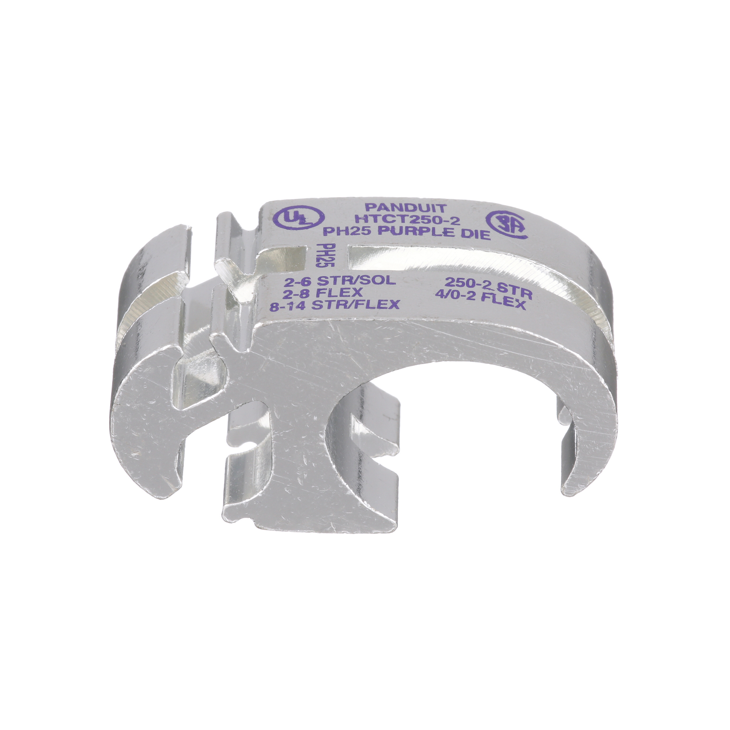 Product image for StructuredGround™ HTCT250-2-1 Comp. Tap, 250-2, Copper, PK1