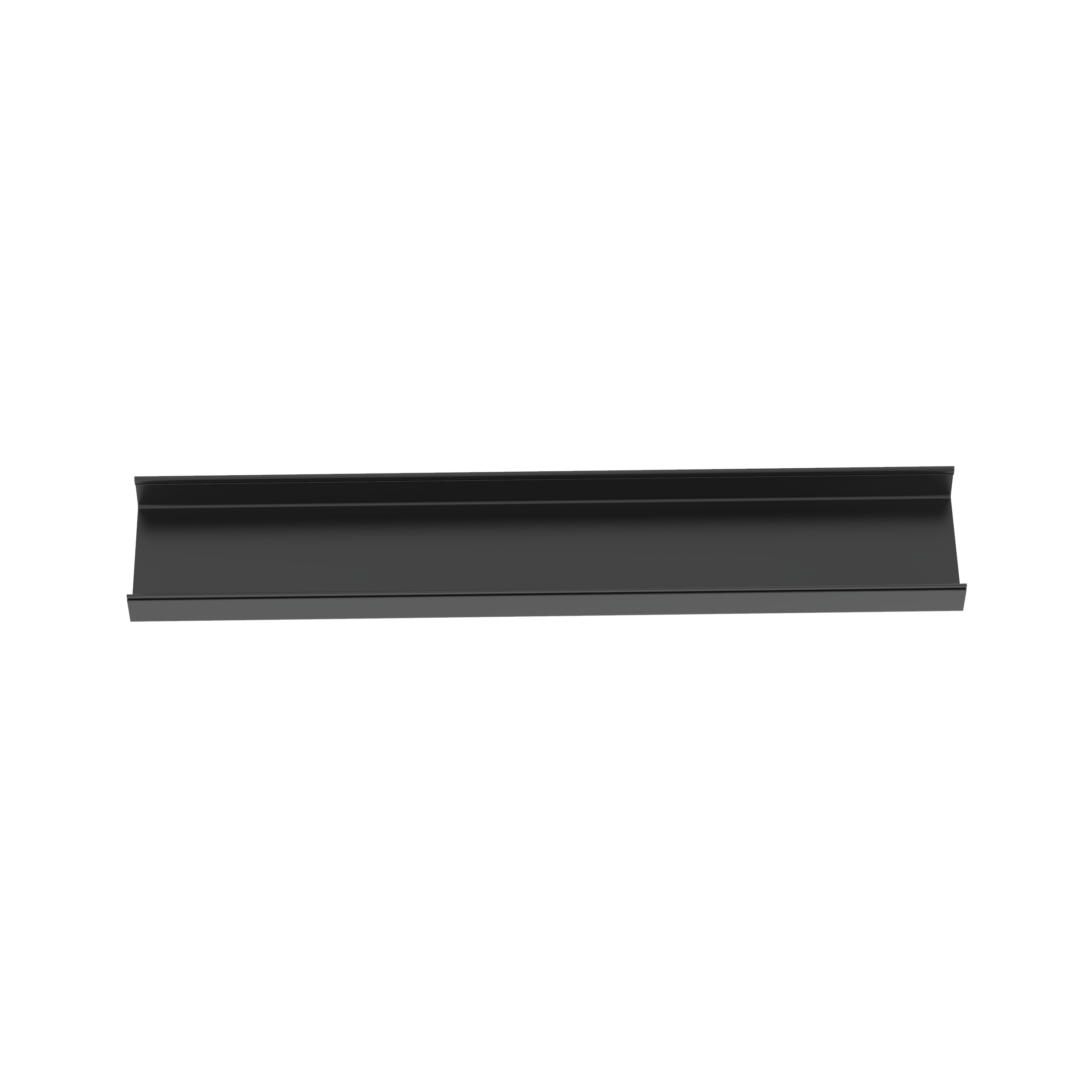 Product image for PANDUIT FR4X4BL6 DUCT FIBERRUNNER 6FT CHANNEL 4"X4" BLACK