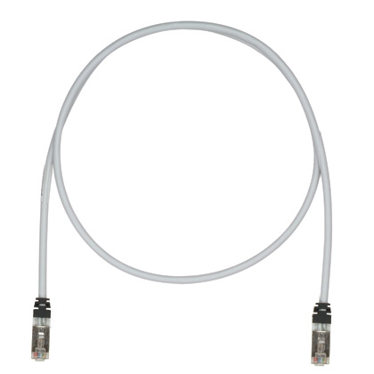 Product image for CU Patch Crd,Cat 6A,S/FTP,100ft,GY