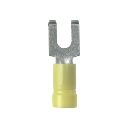 PANDUIT PV10-10FF-L TERMINAL FORK FLANGED VINYL INSULATED