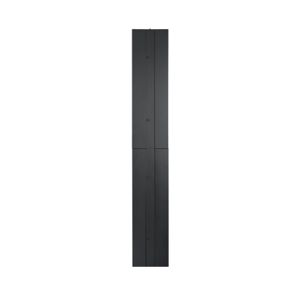 Product image for End Panel for NRV Managers, 45 RU, Black
