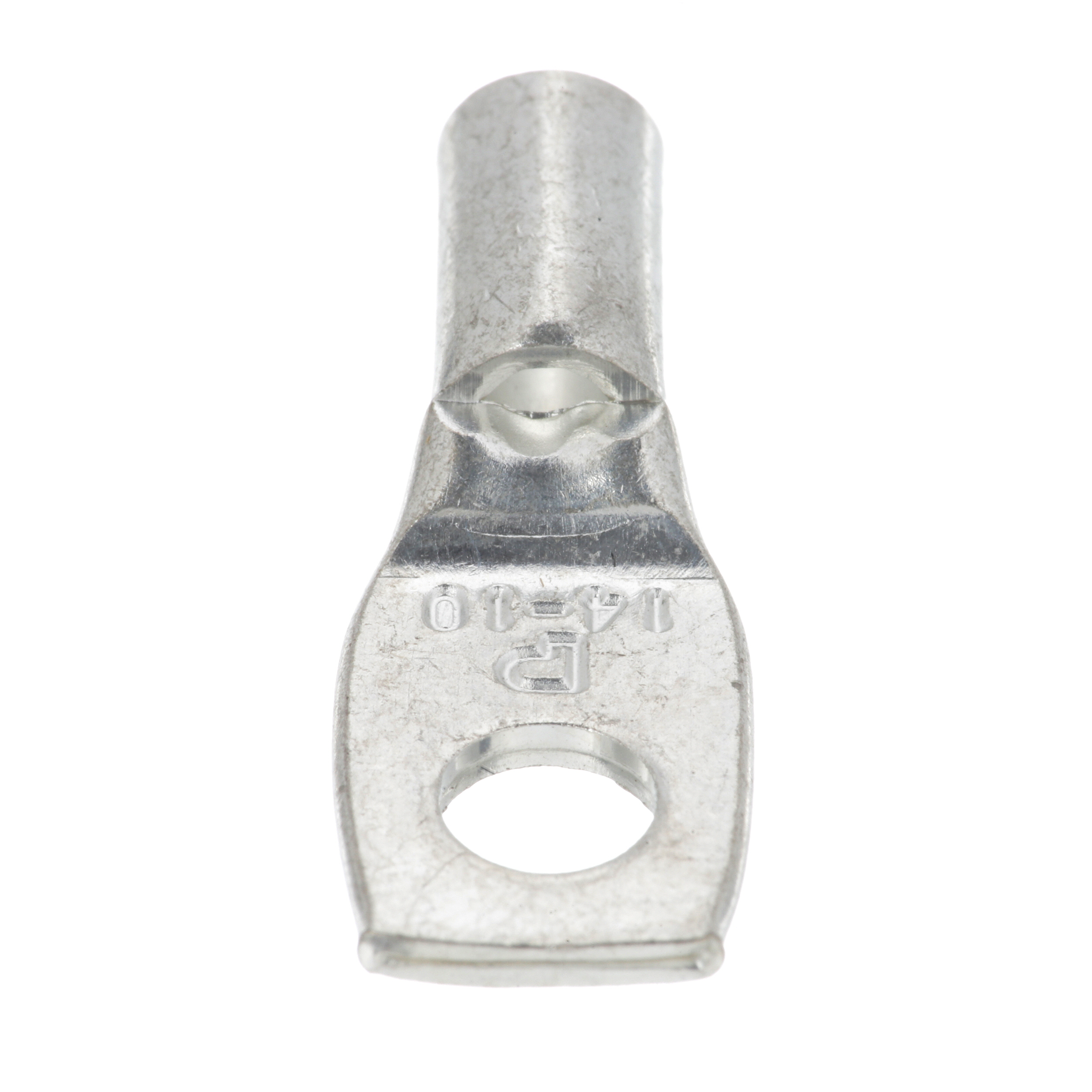 Product image for Pan-Lug™ LCA10-10-L Comp. Lug, 10, Tin Plt Copper, Strt, One #10 Stud, PK50