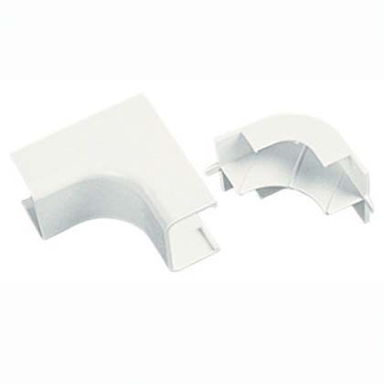 Product image for PANDUIT ICFX10IW-X INSIDE CORNER FITTING OFF WHITE 10PC/PKG