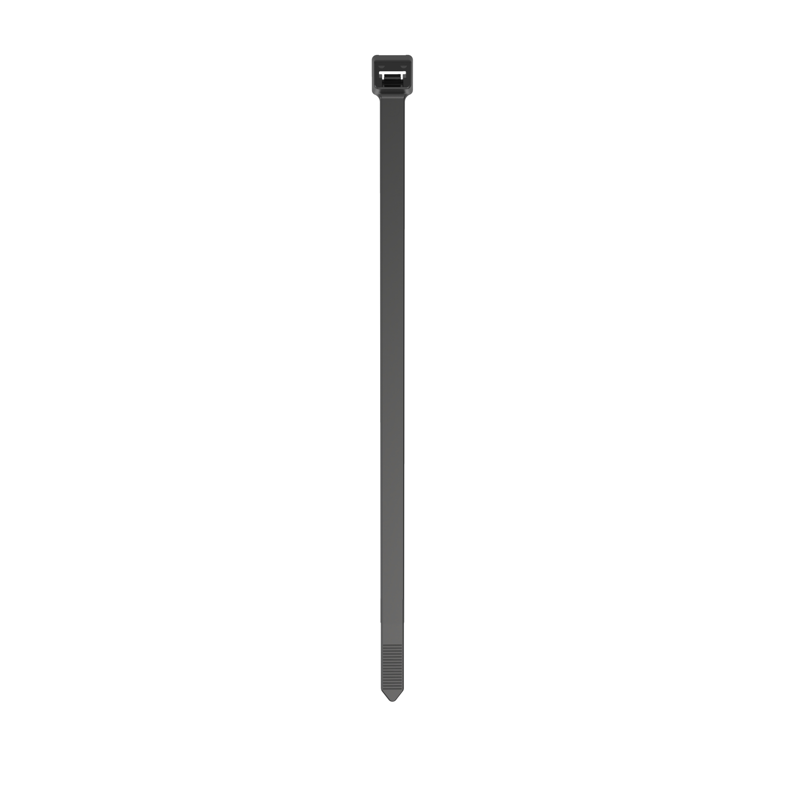 Product image for Pan-Ty® PLT4H-TL120 Cable Tie, Black, UV Nylon 12, 14.5"L, 90lb, PK250