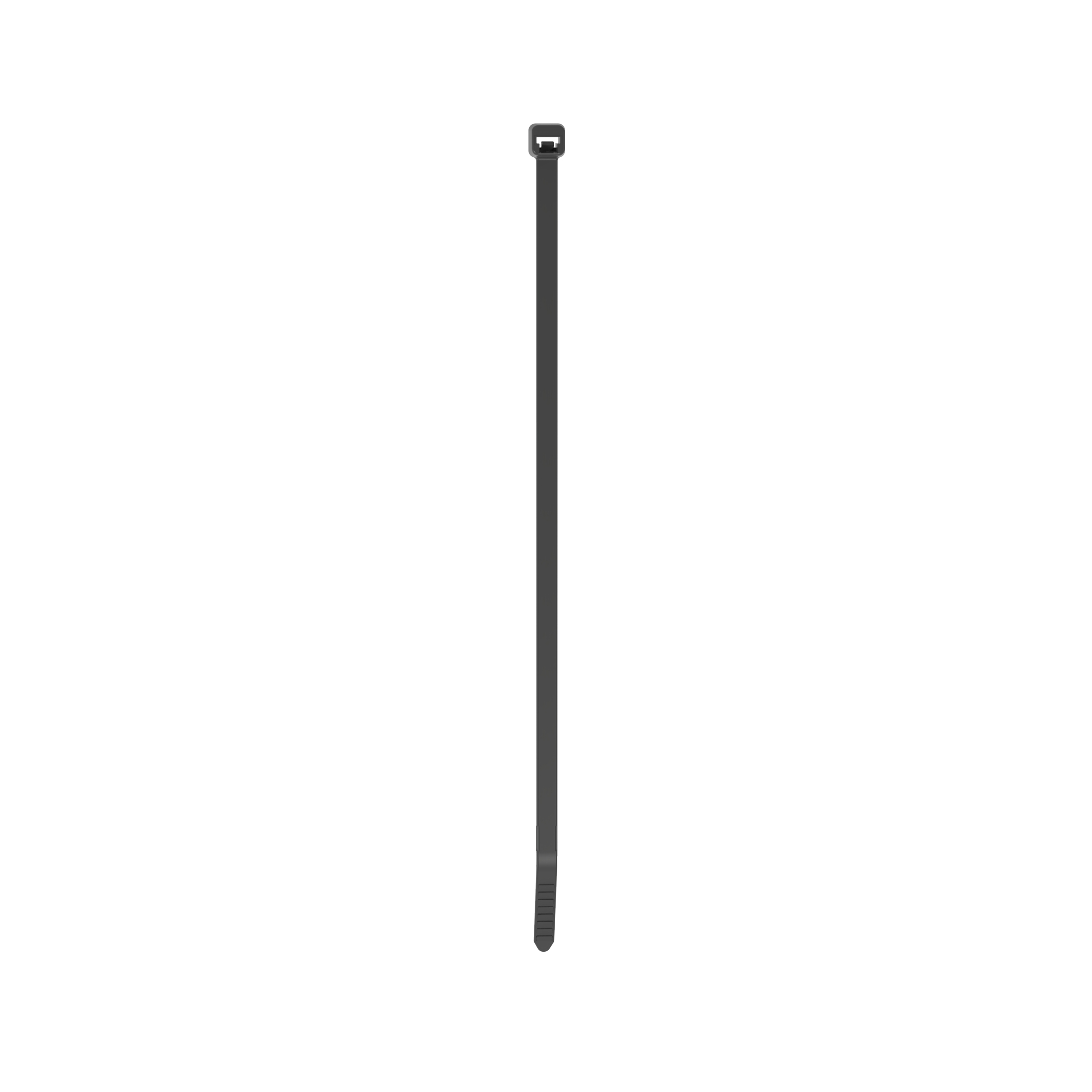 Product image for Pan-Ty® PLT2S-C30 Cable Tie, Black, High Heat PA6.6, 7.4"L, 50lb, PK100