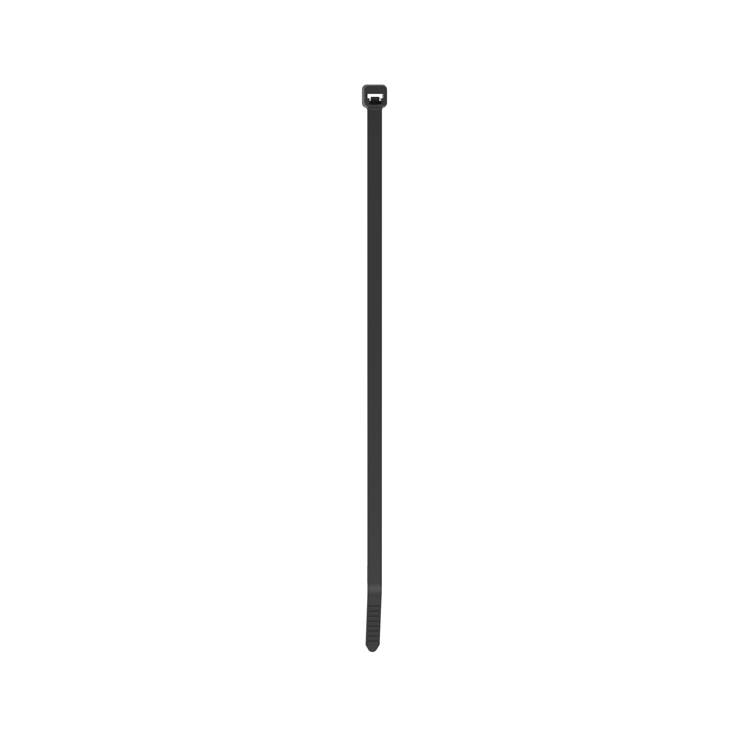 Product image for Pan-Ty® PLT4S-M120 Cable Tie, Black, UV Nylon 12, 14.5"L, 40lb, PK1000