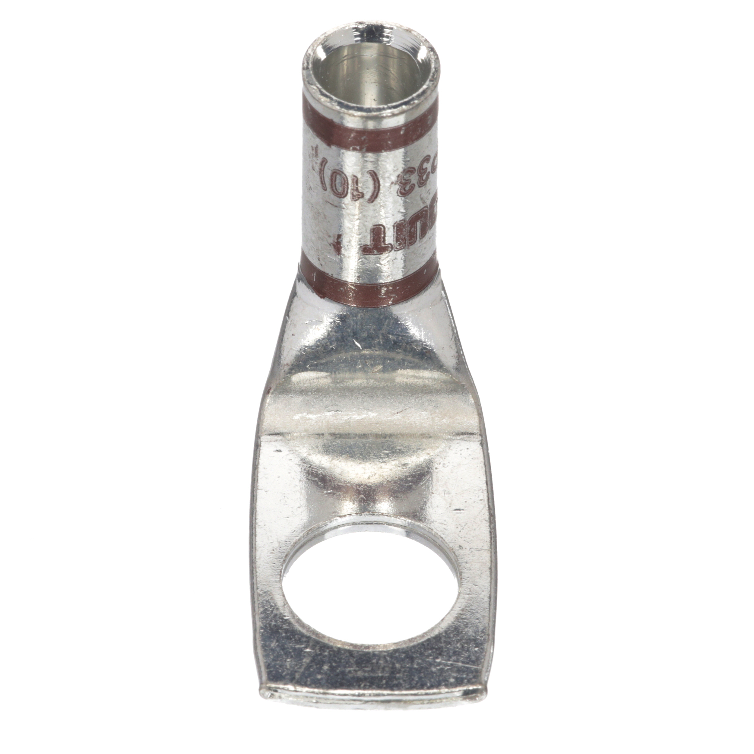 Product image for CuLug,#2AWG,1/2Stud,90..PKG25