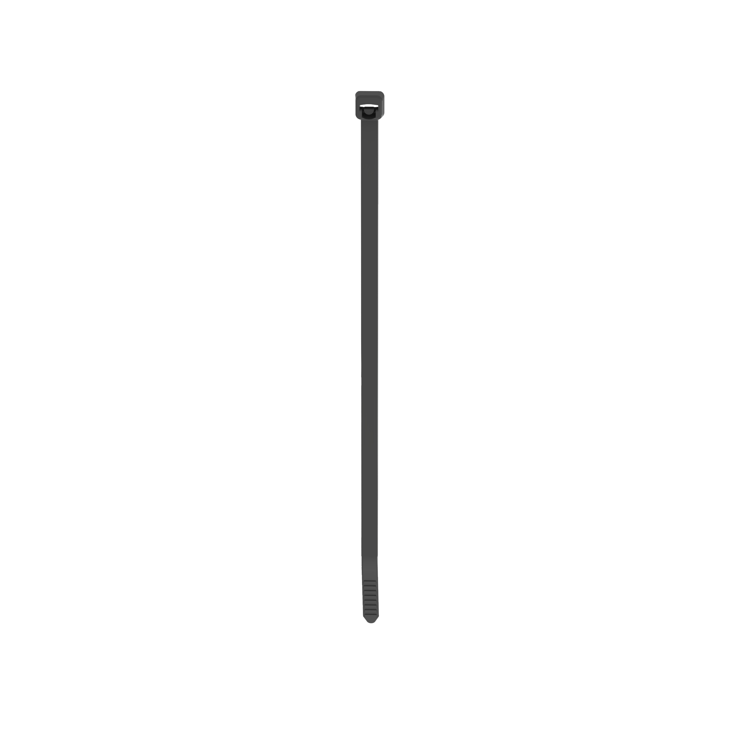 Product image for Pan-Ty® PLT1S-M30 Cable Tie, Black, High Heat PA6.6, 4.8"L, 50lb, PK1000