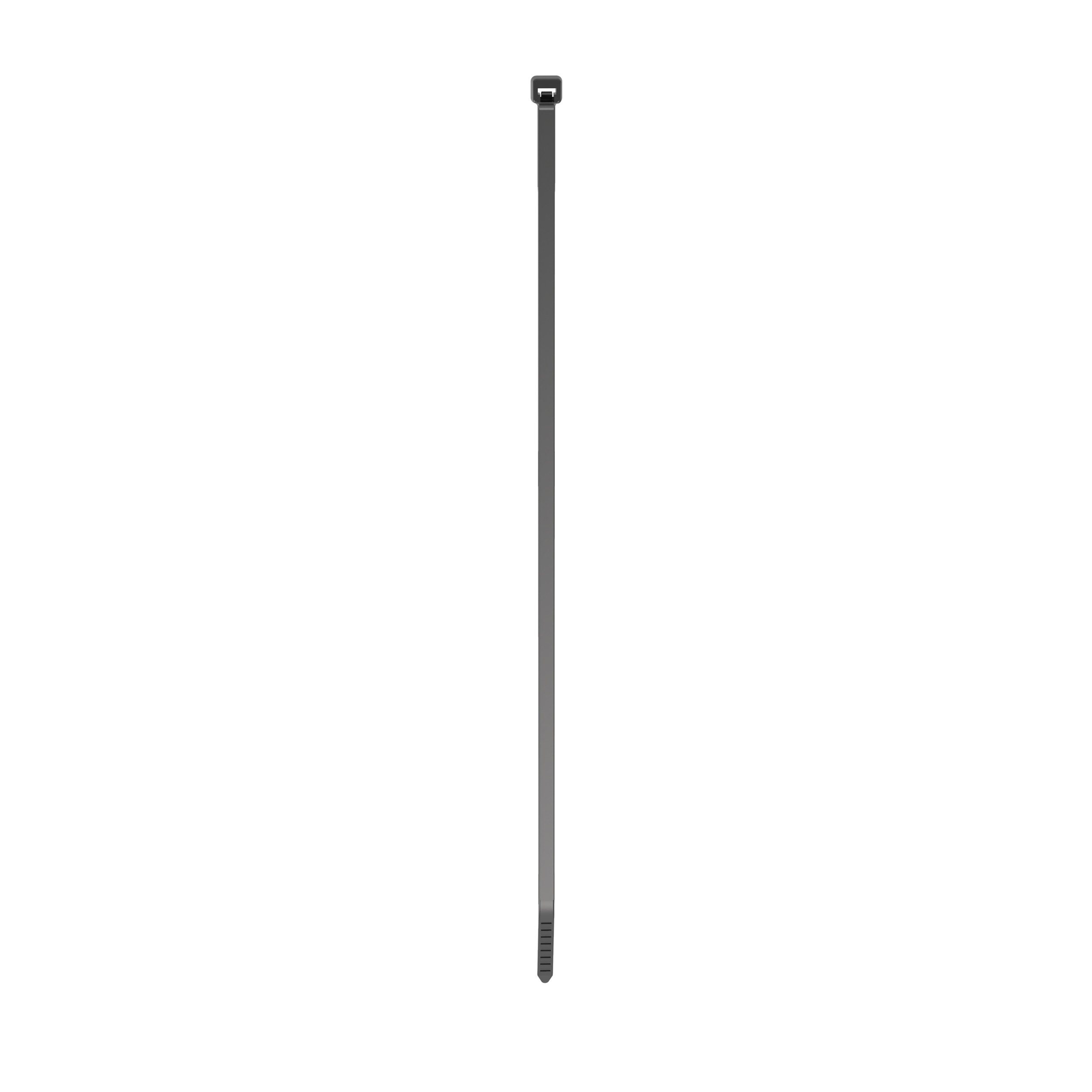 Product image for Pan-Ty® PLT2I-M300 Cable Tie, Black, High Heat UV PA6.6, 8"L, 40lb, PK1000