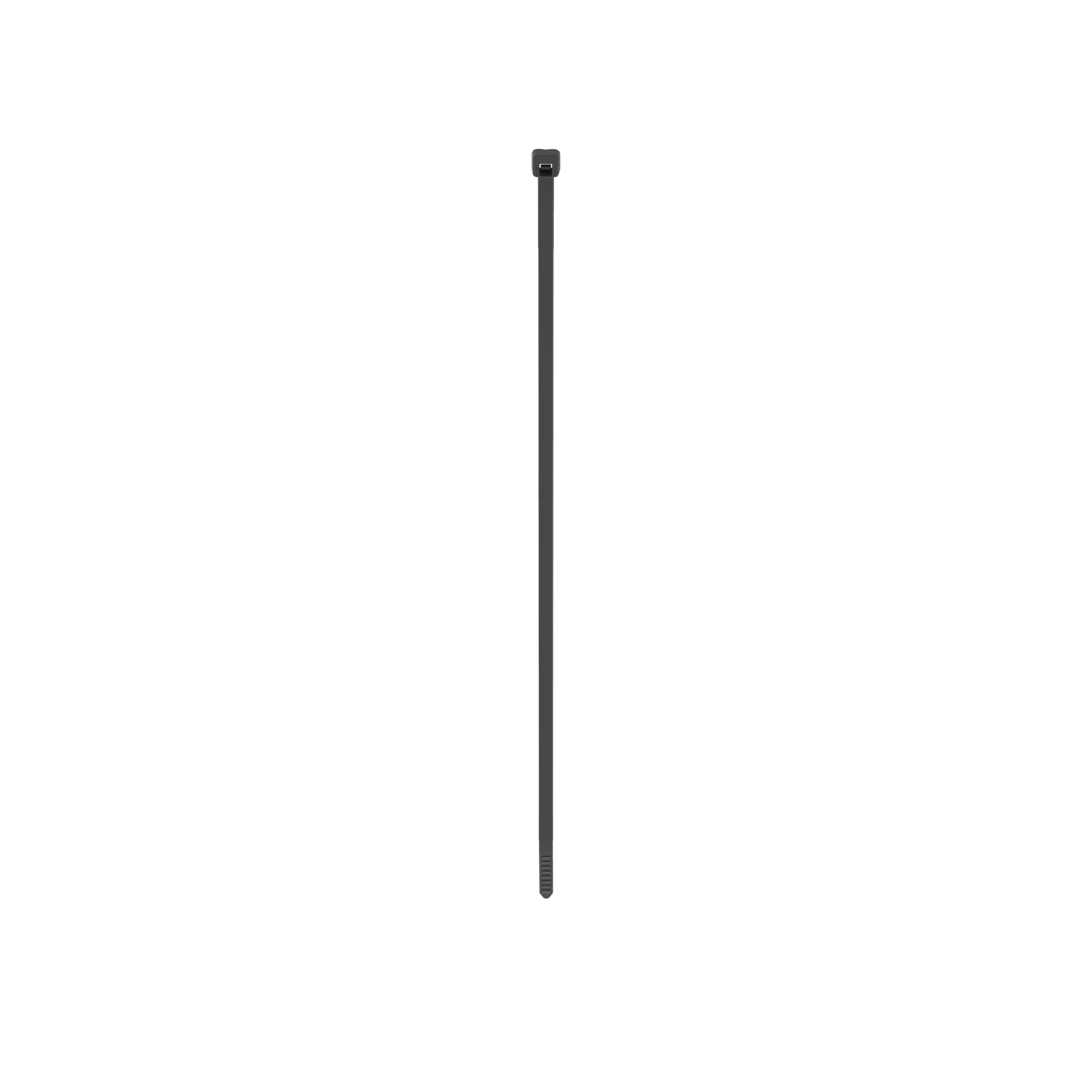 Product image for Pan-Ty® PLT3I-M30 Cable Tie, Black, High Heat PA6.6, 11.4"L, 40lb, PK1000