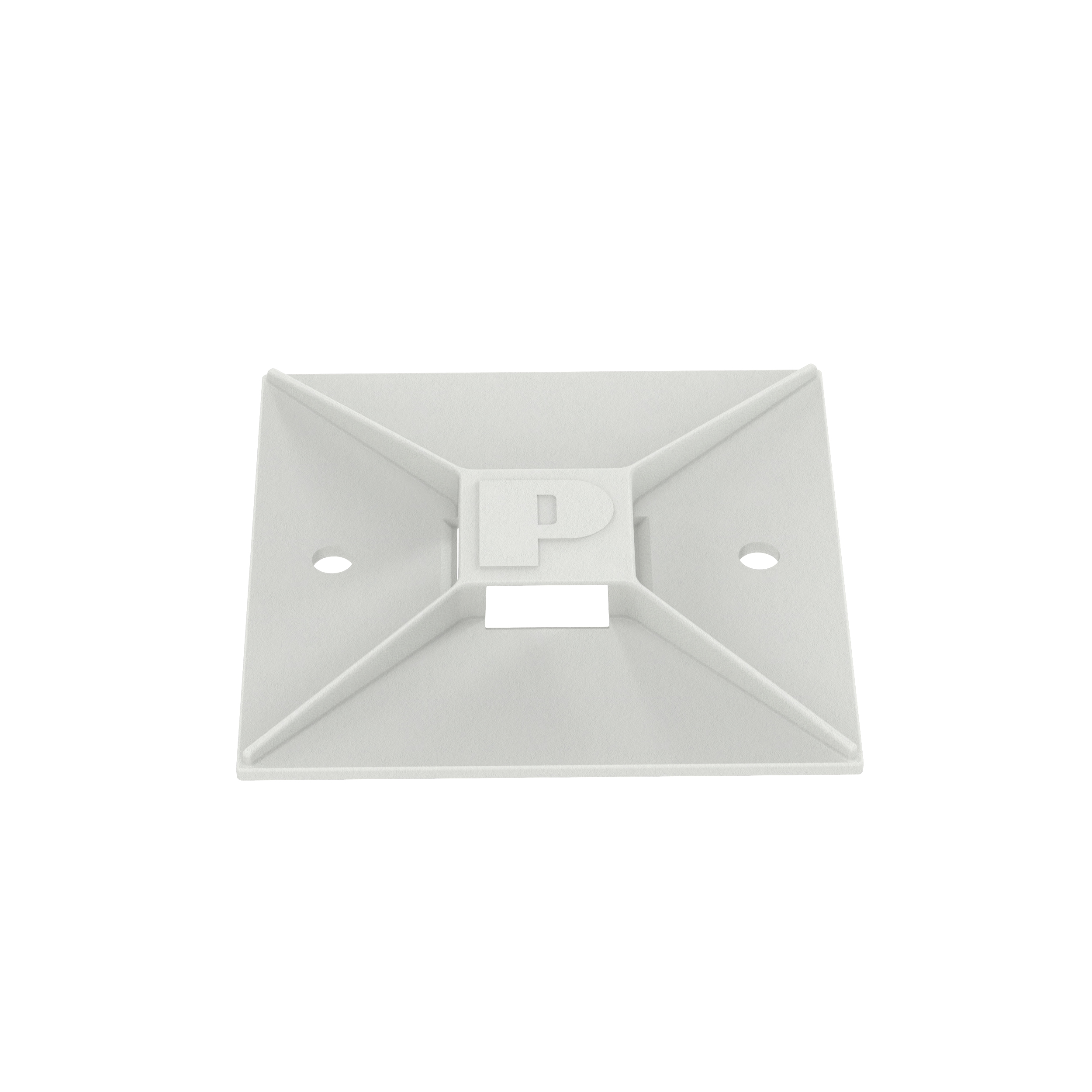 Product image for PANDUIT ABM2S-S6-D MOUNT BACK 1" NON ADHESIVE 4WAY BACK MOUNT INDOOR WHITE F/ MINI INTERM & STD PAN-TY