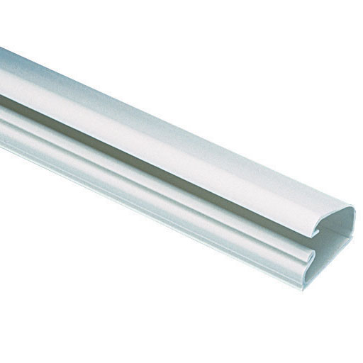 Product image for Surface Raceway, LD5 Single Channel, 6 ft, Low Voltage, Off White