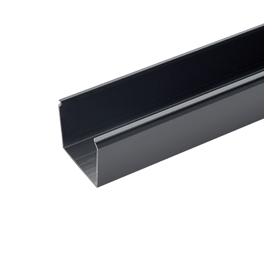 Product image for PANDUIT FS4X4BL6NM DUCT 4X4 SOLID RACEWAY PVC 6' BLACK NM