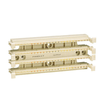 PANDUIT P110B100-X BASE PUNCH DOWN 100 PAIR FOR UTP CABLE W/ 110 CONNECTING BLOCKS PK10