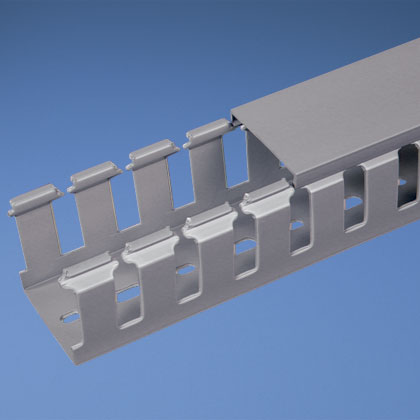 Product image for PANDUIT NNC100X100LG2 SLOT HALFREE MDCT 100MMX100MMX2M LG 2MTR
